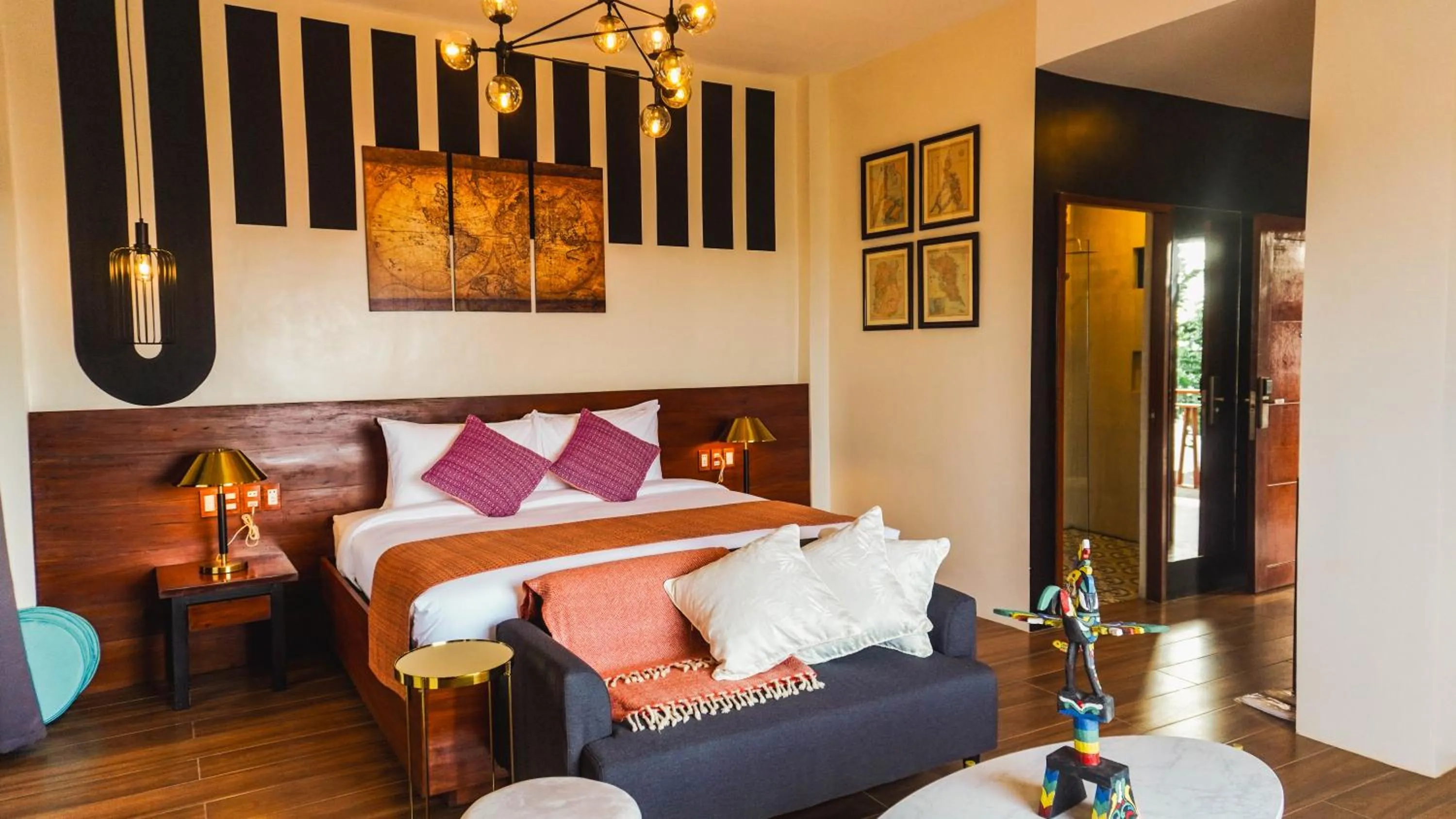 Bed in UNWND Boutique Hotel Camiguin