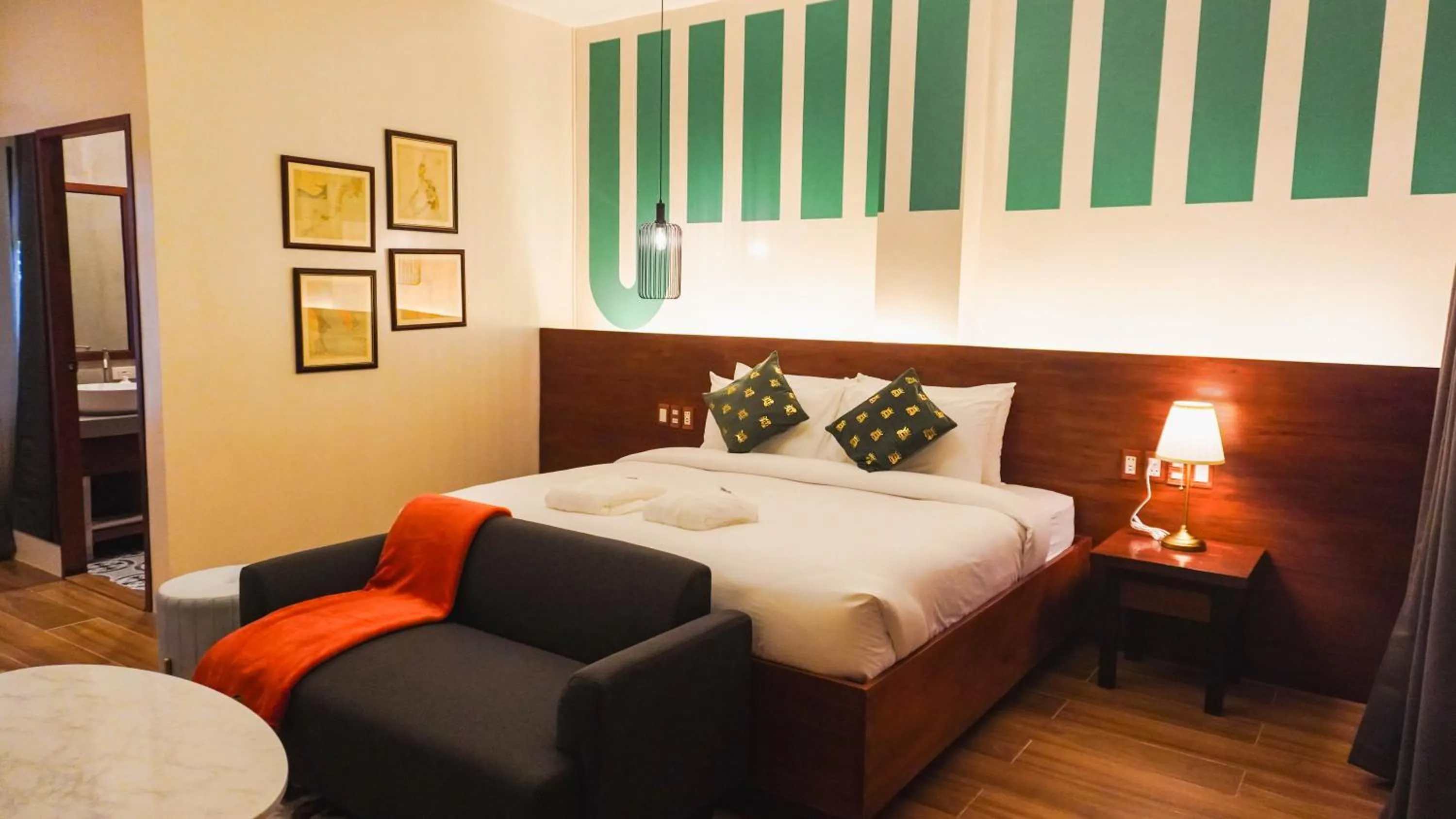Bed in UNWND Boutique Hotel Camiguin