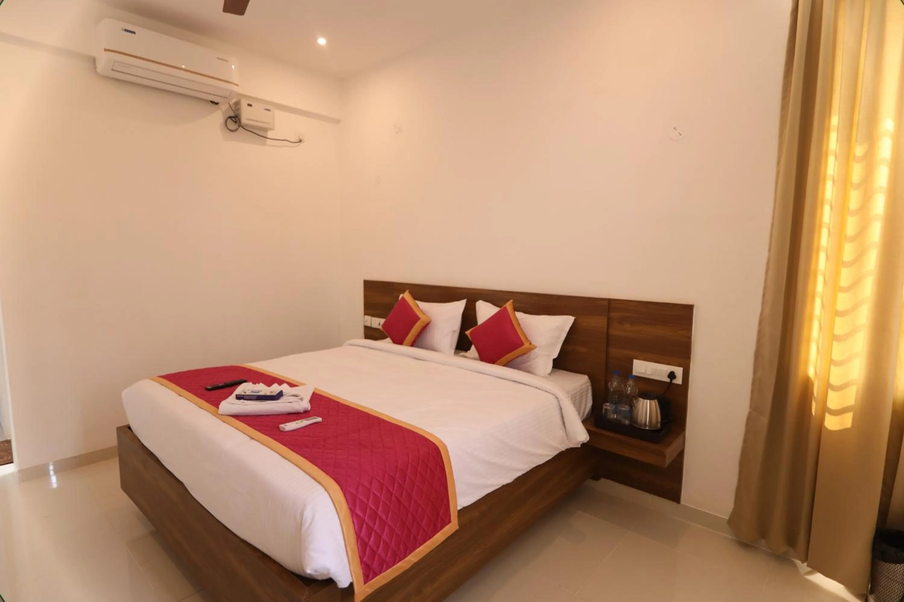 Bed in J Park Auroville Beach