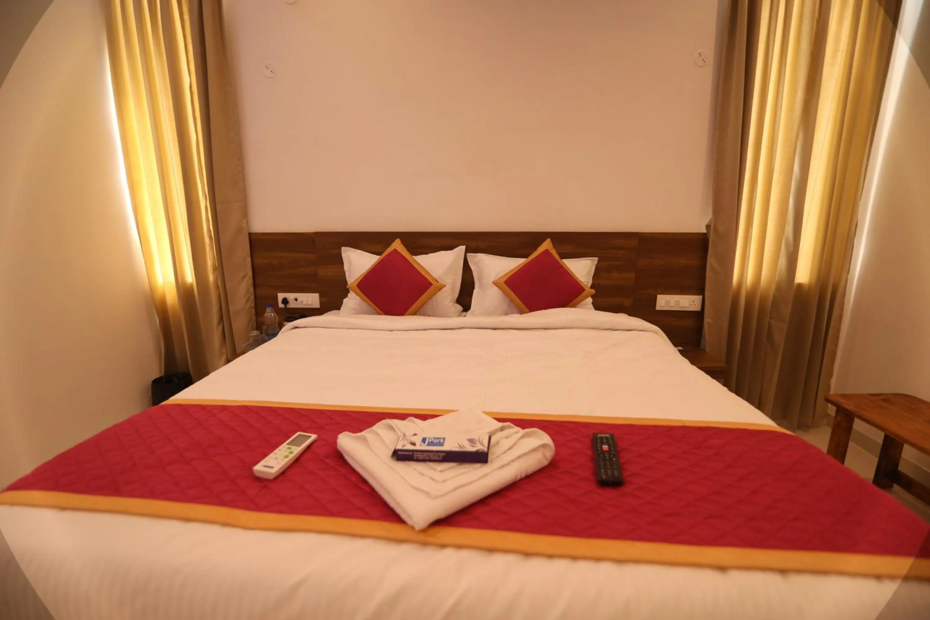 Bed in J Park Auroville Beach