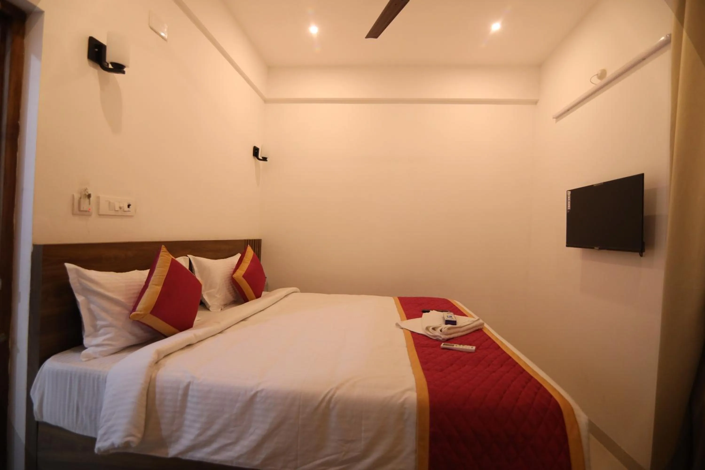 Bed in J Park Auroville Beach