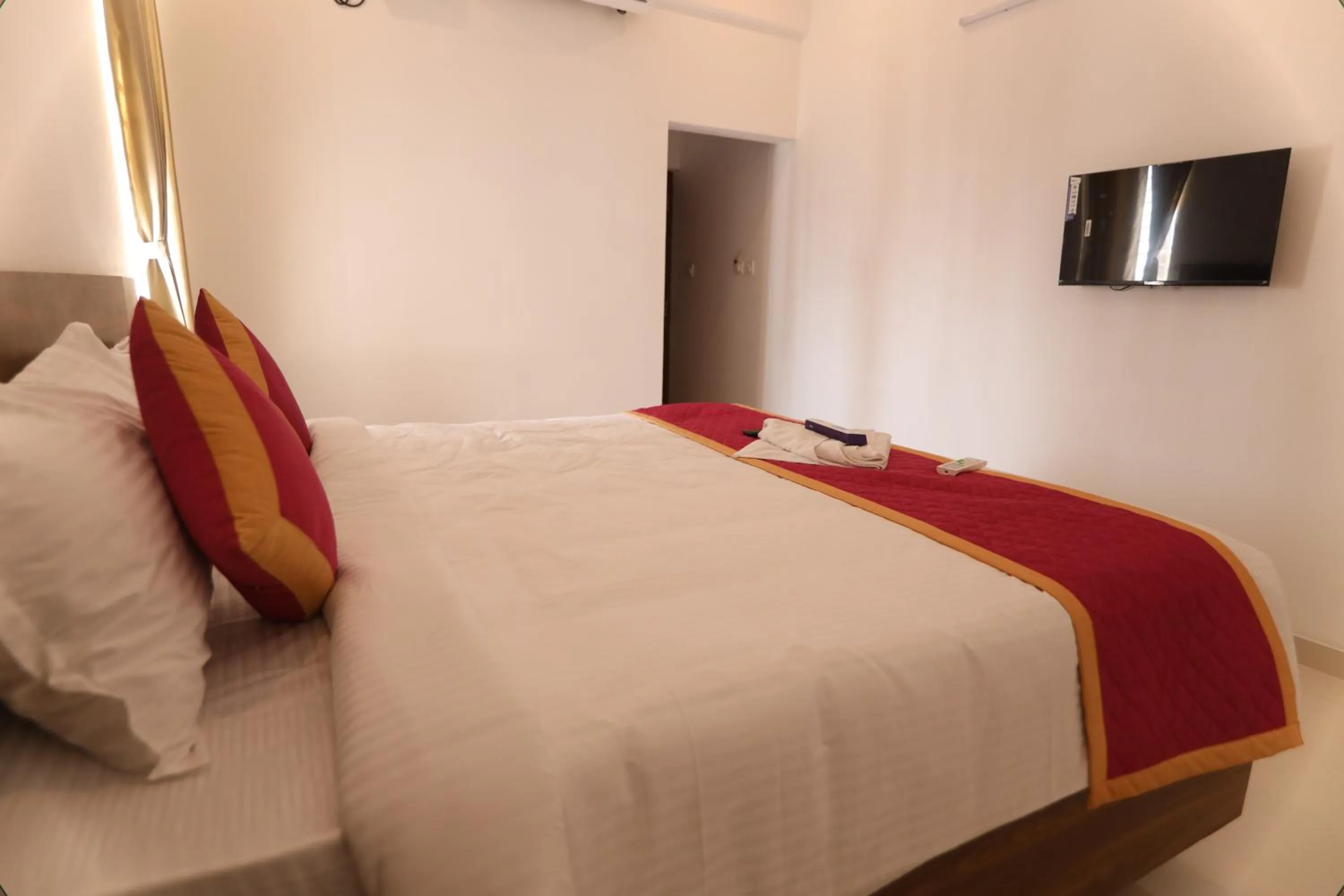 Bed in J Park Auroville Beach