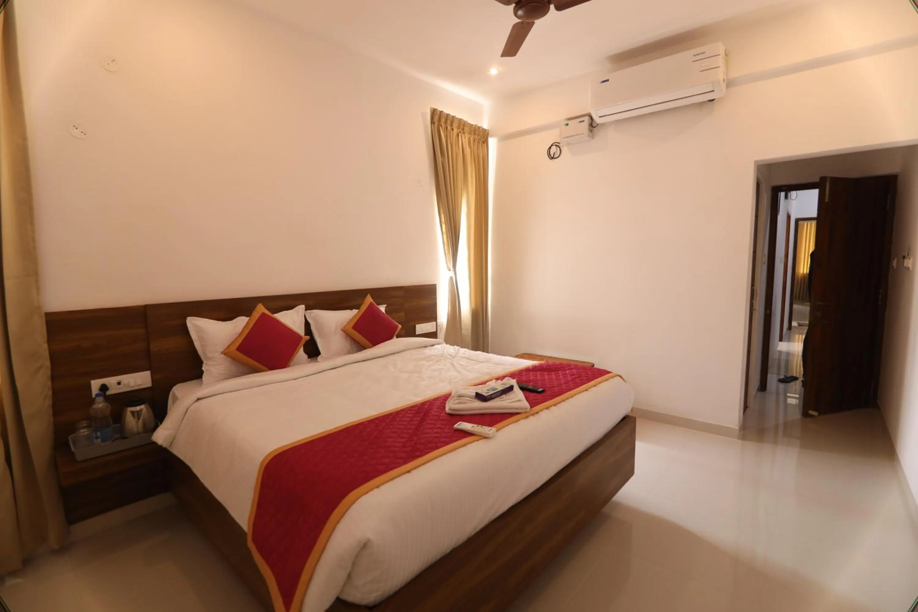 Bed in J Park Auroville Beach