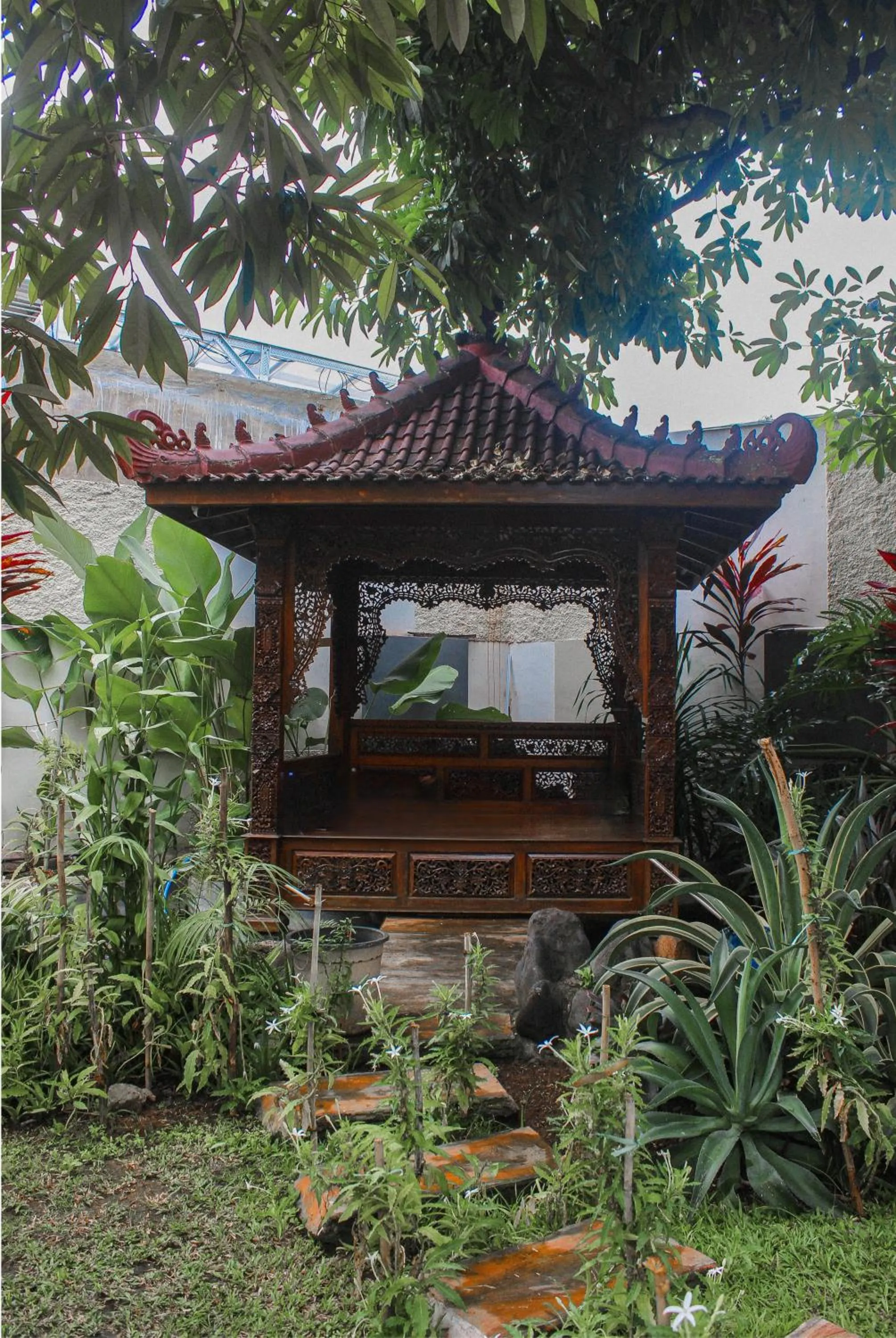 Garden in Omah Ulfah Homestay