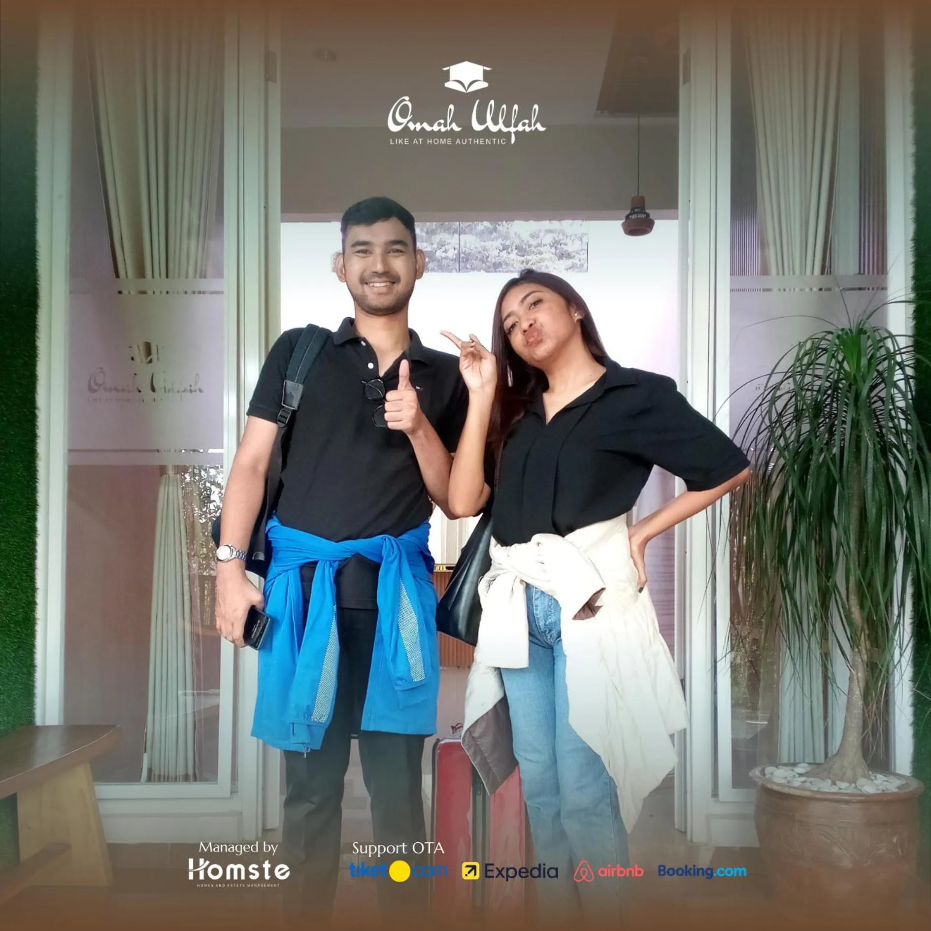 Guests in Omah Ulfah Homestay