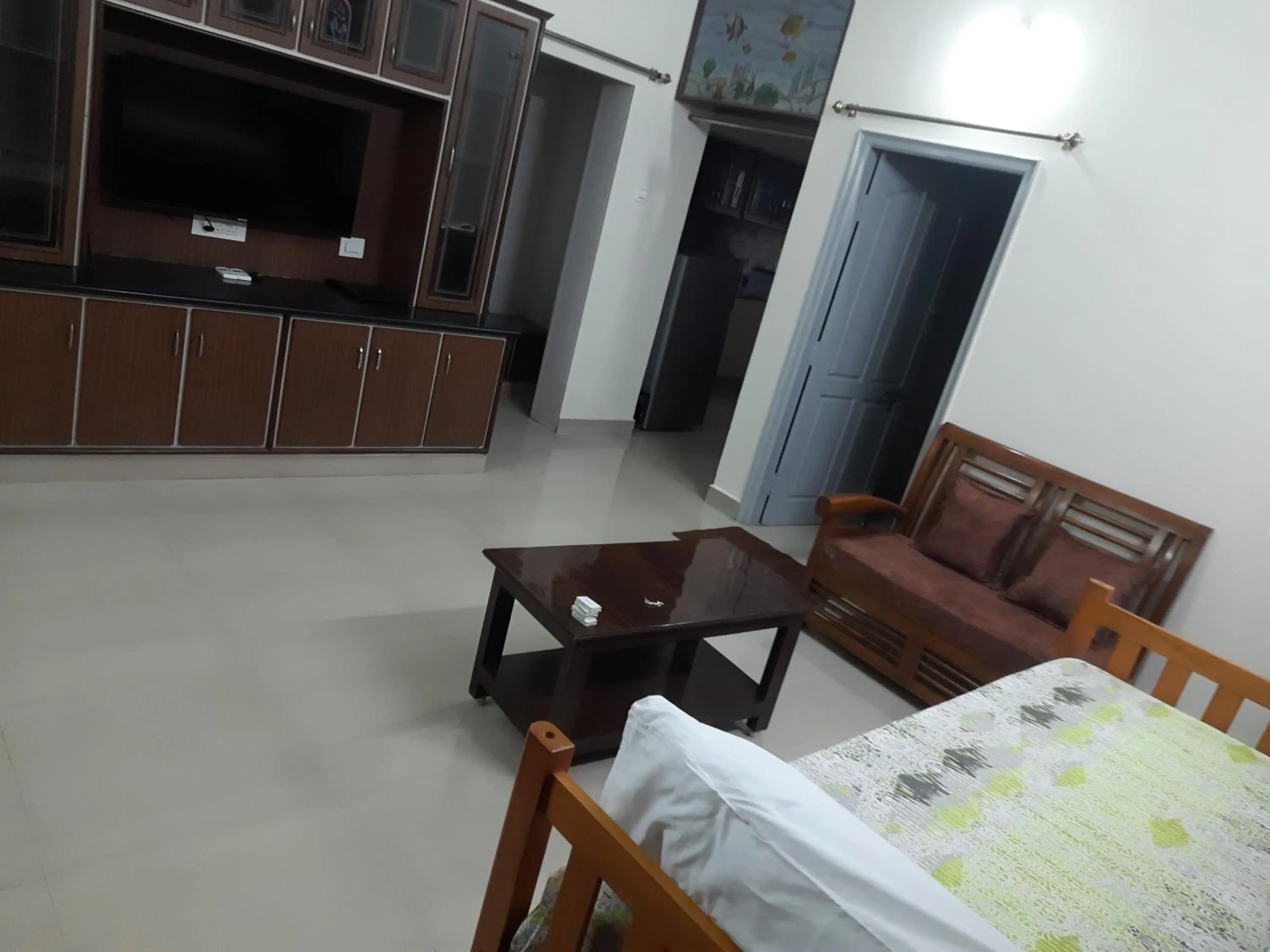 Living room in ABS Home Stay, 2Bed room AC Flats,Tirupati