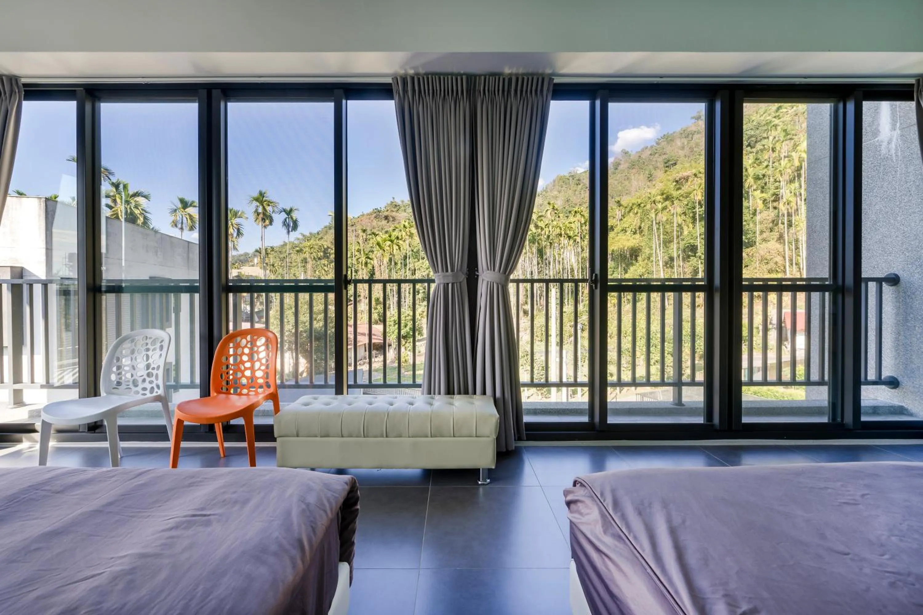 Bed in Hills Velleys