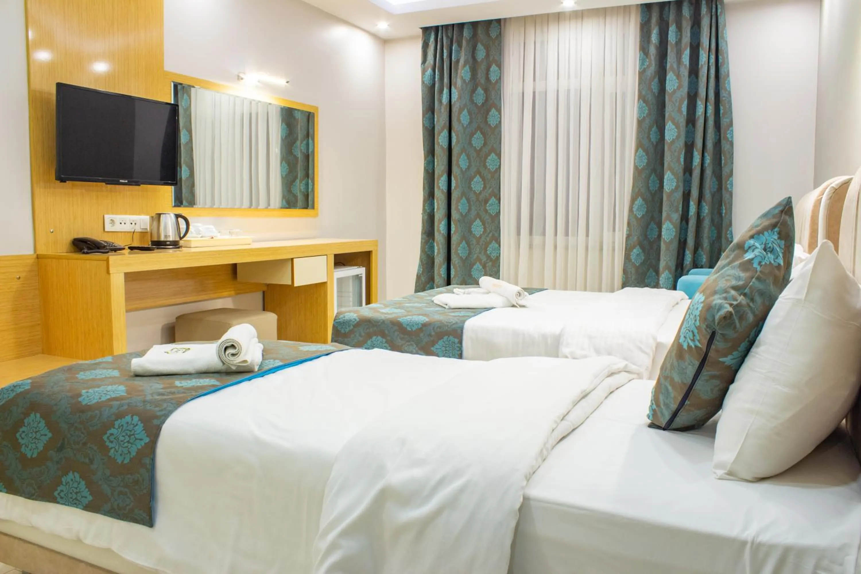 Bed in Sumela Park Hotel