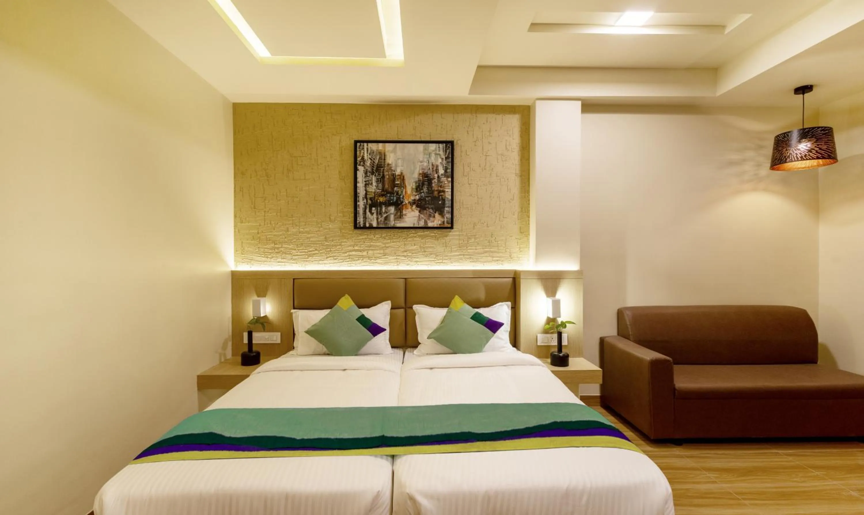 Bedroom, Bed in Treebo Nestlay Rooms Gummidipoondi