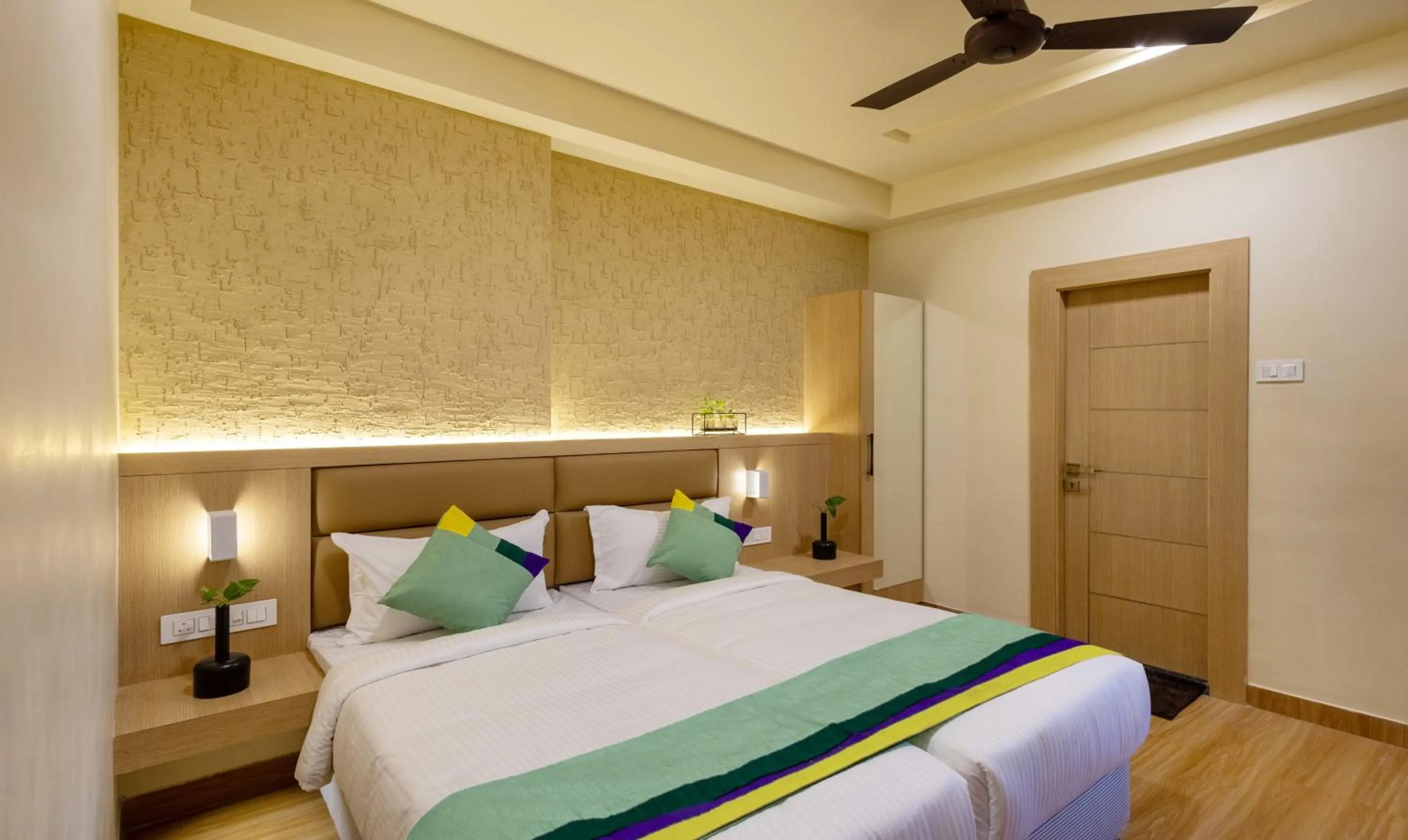 Bedroom, Bed in Treebo Nestlay Rooms Gummidipoondi