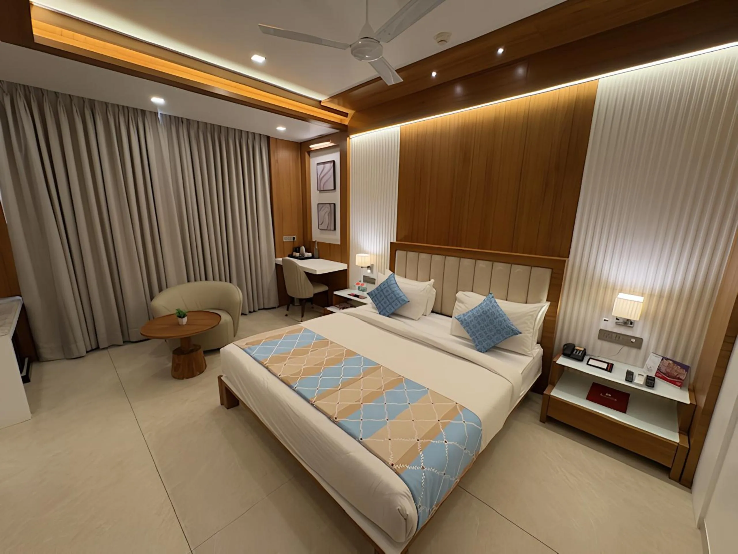 Bed in Dwarkadhish Lords Eco Inn