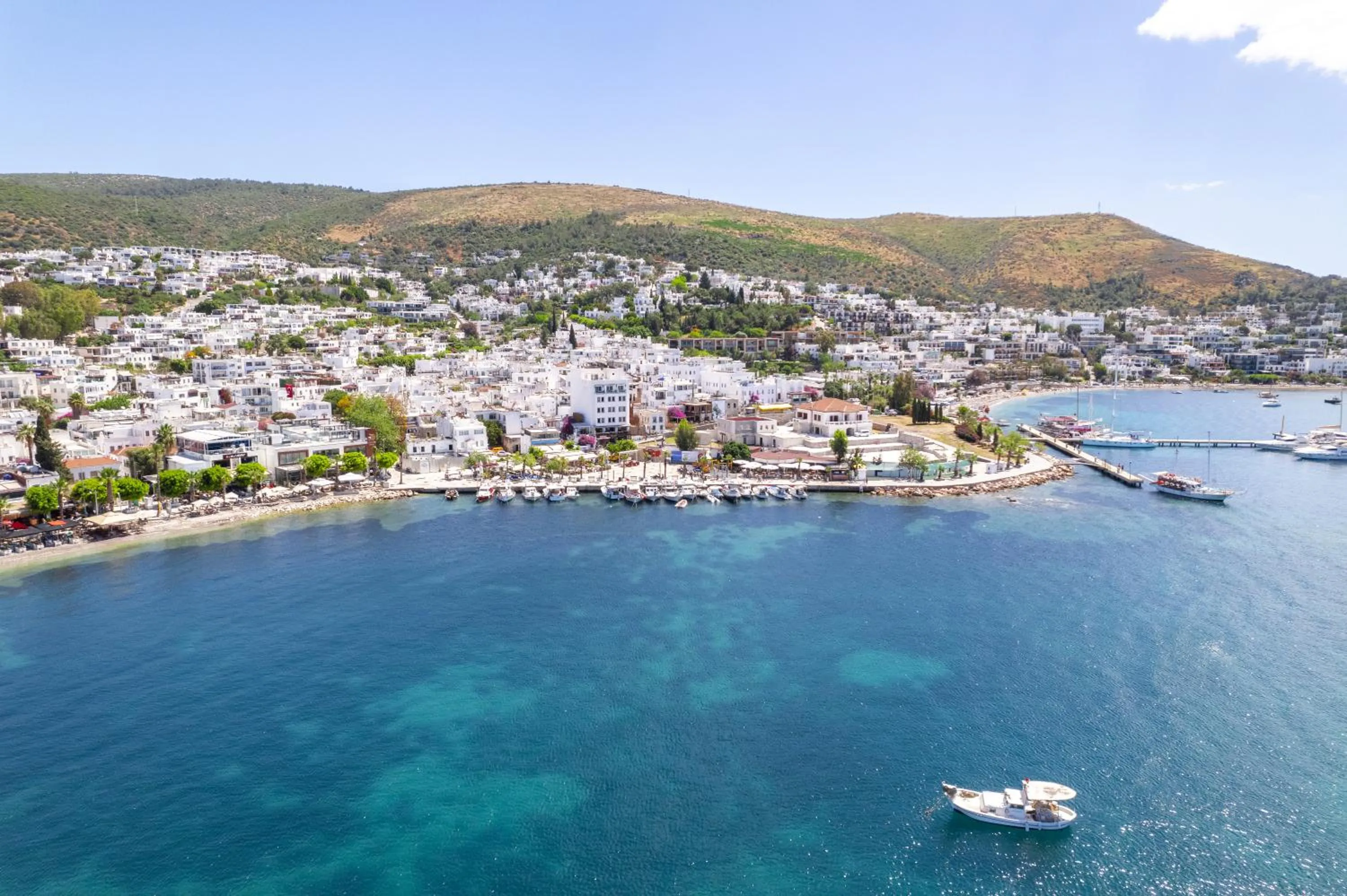 Bird's eye view in Bodrum Gulet Otel