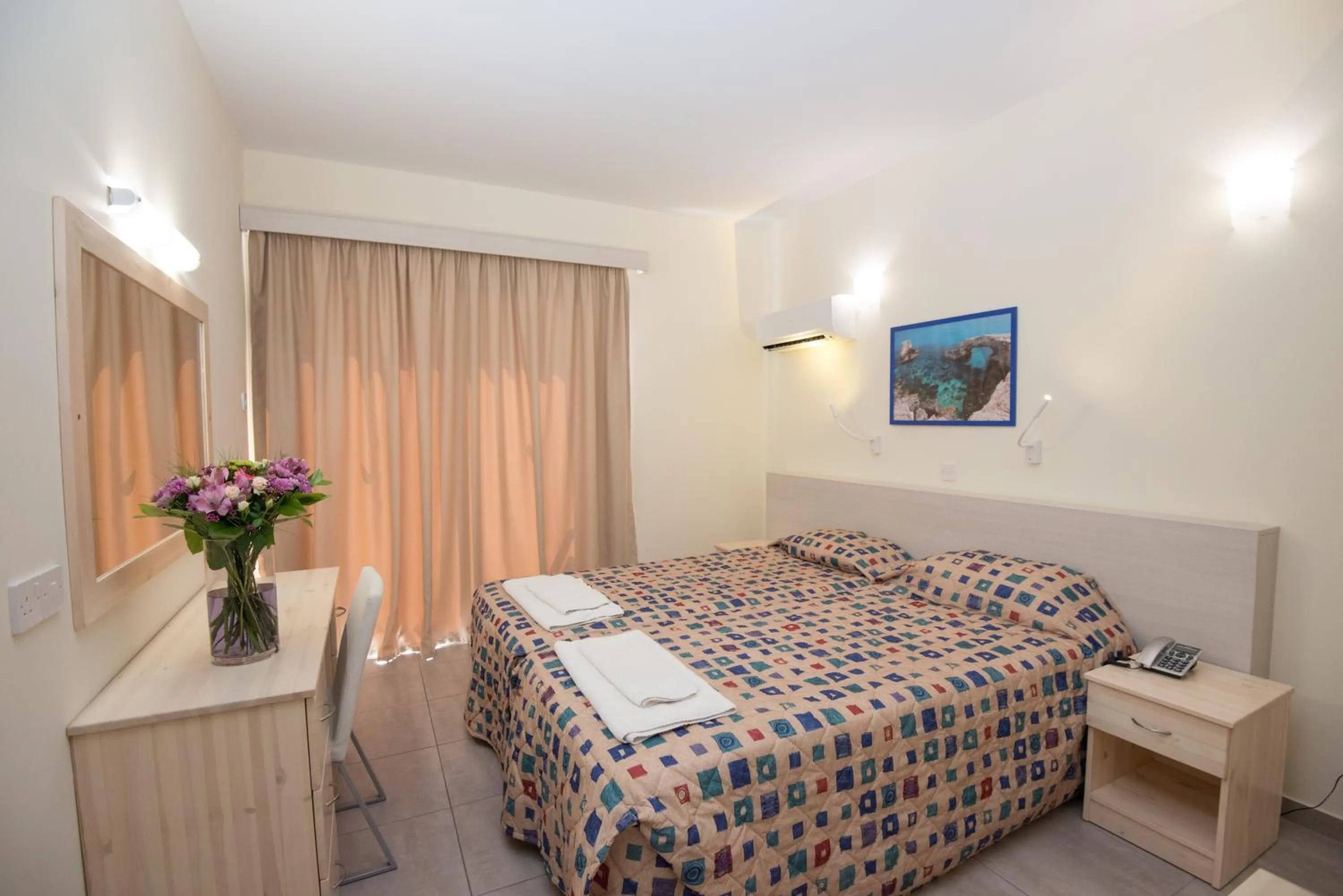 Photo of the whole room, Bed in Eligonia Hotel Apartments