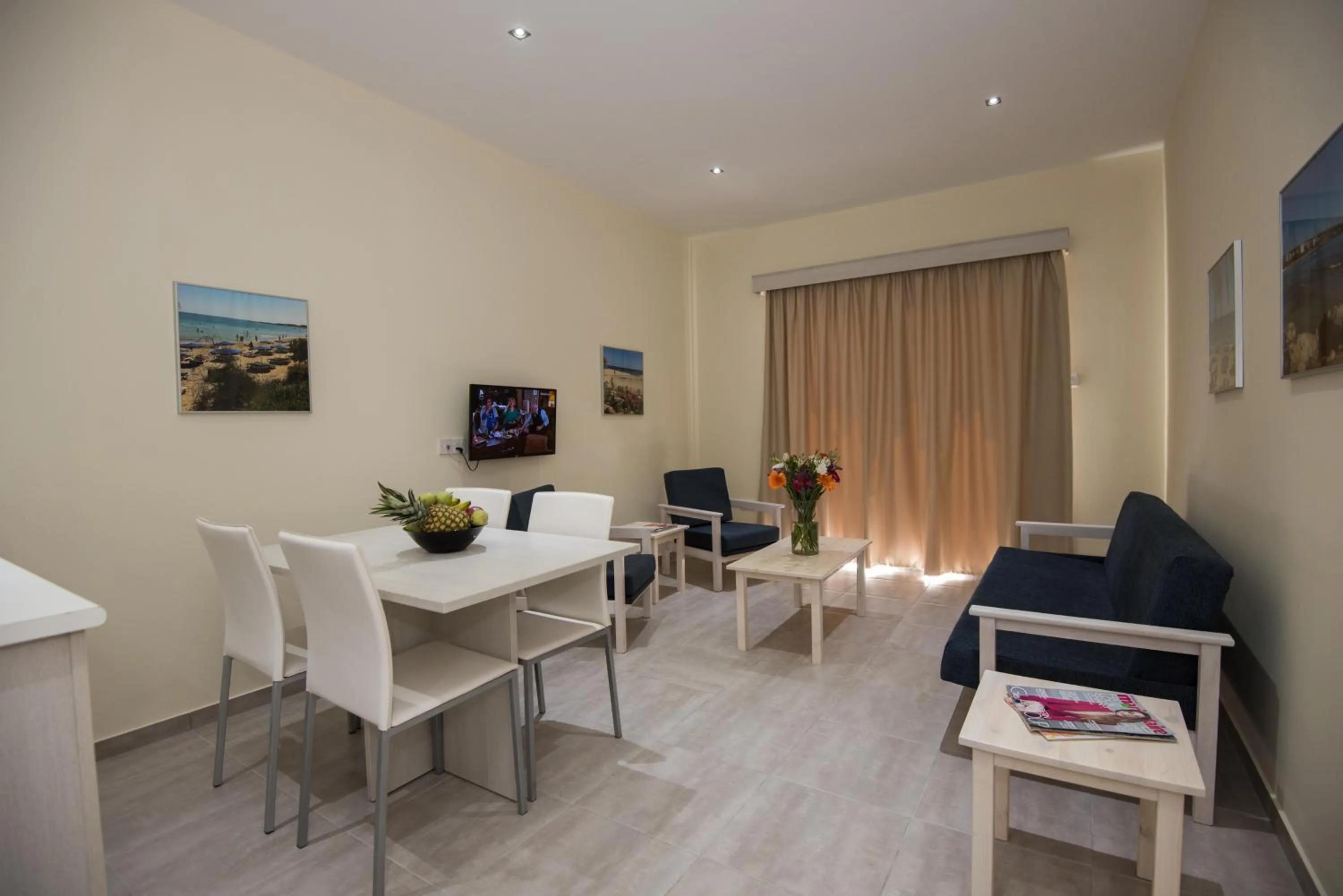 Living room in Eligonia Hotel Apartments