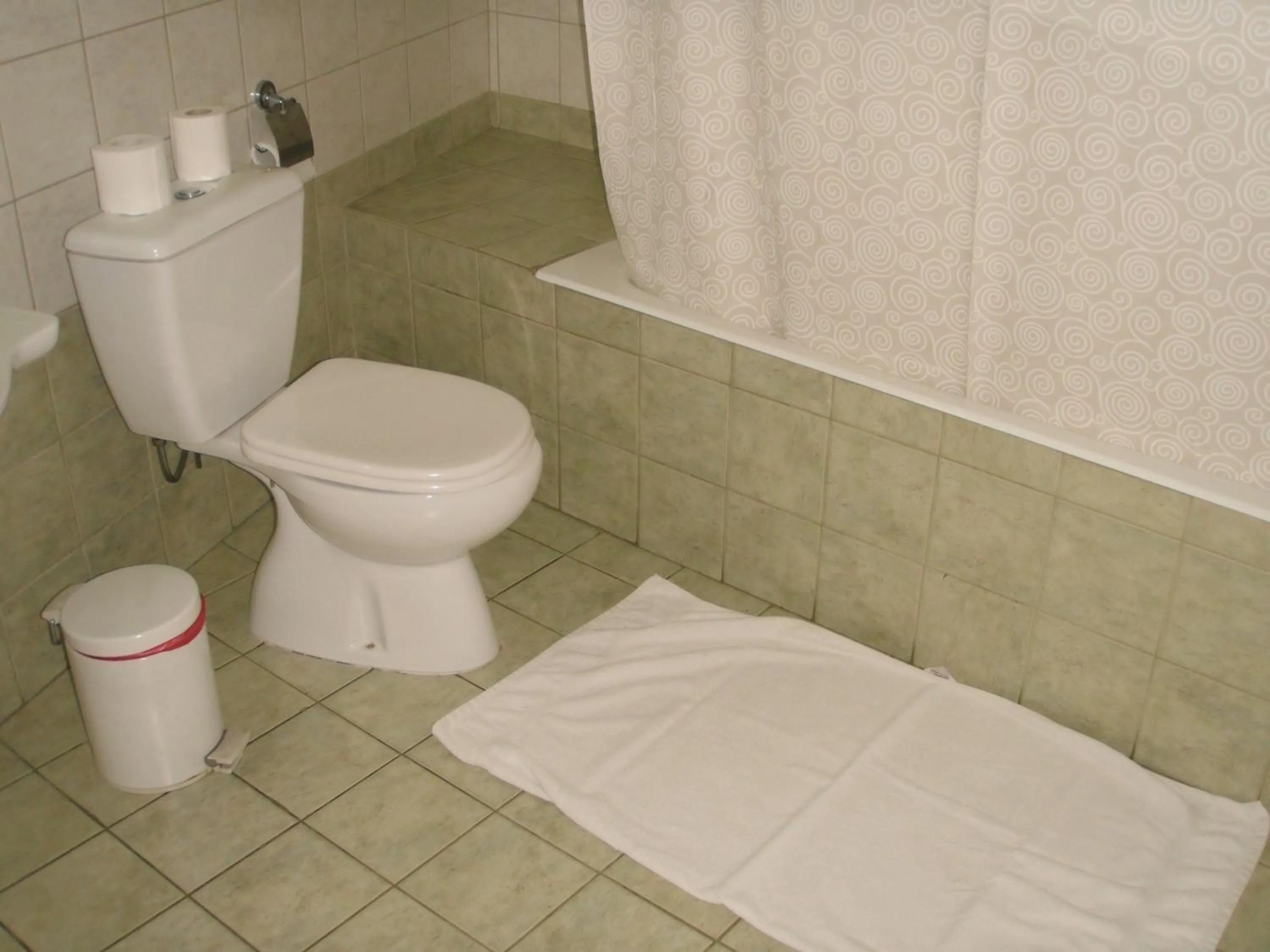 Bathroom in Eligonia Hotel Apartments