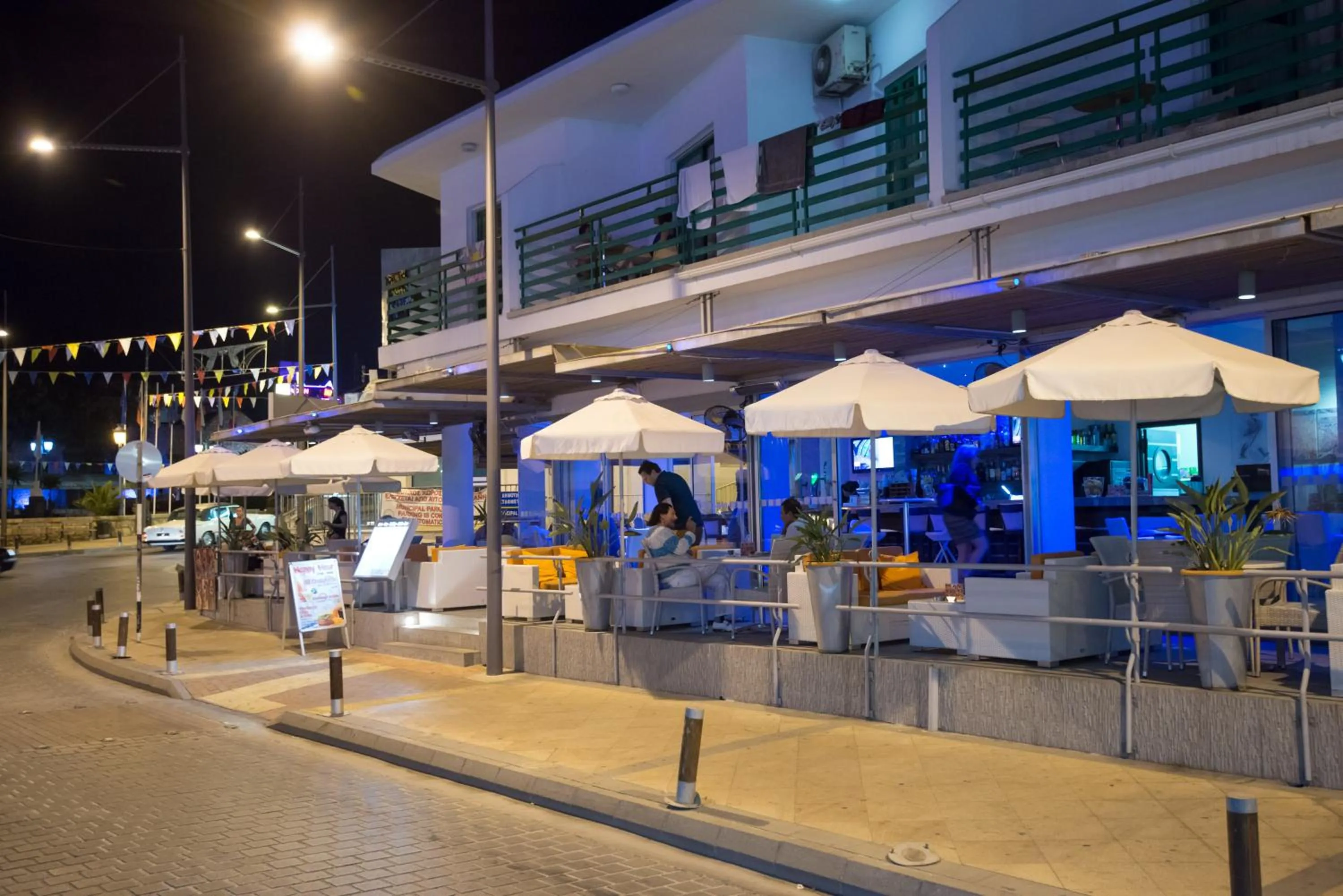 Property building in Eligonia Hotel Apartments