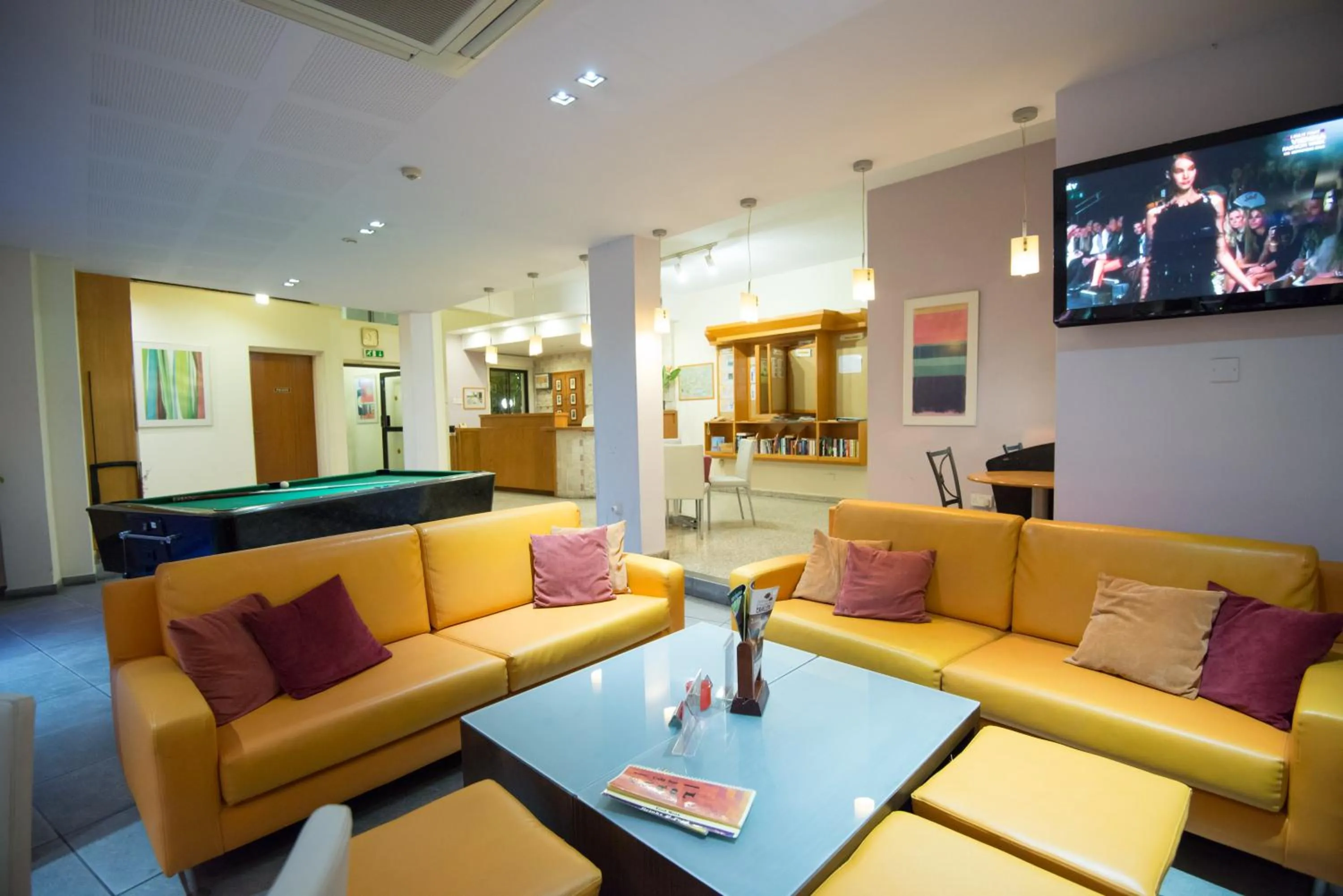 Lobby or reception in Eligonia Hotel Apartments