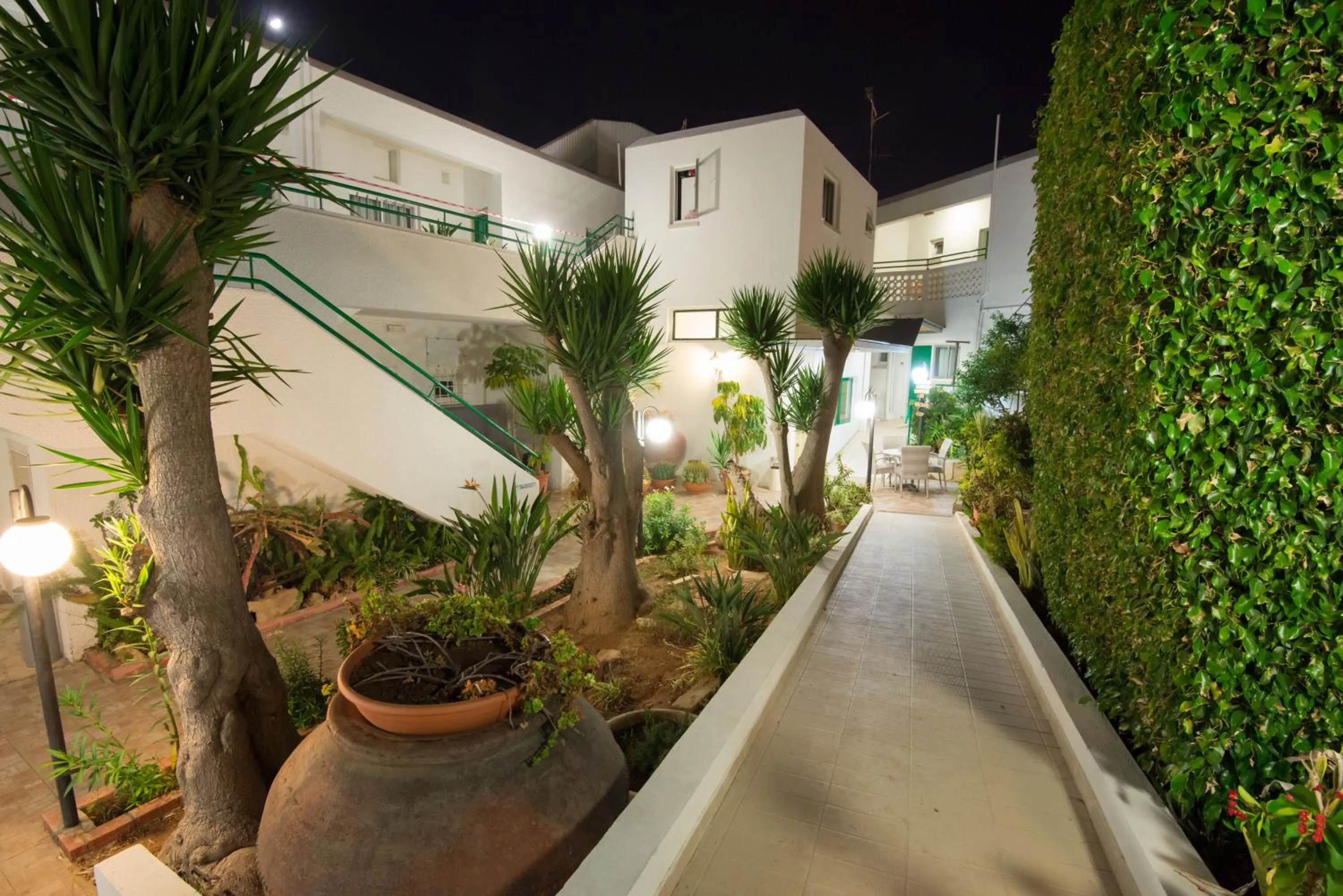 Property building in Eligonia Hotel Apartments