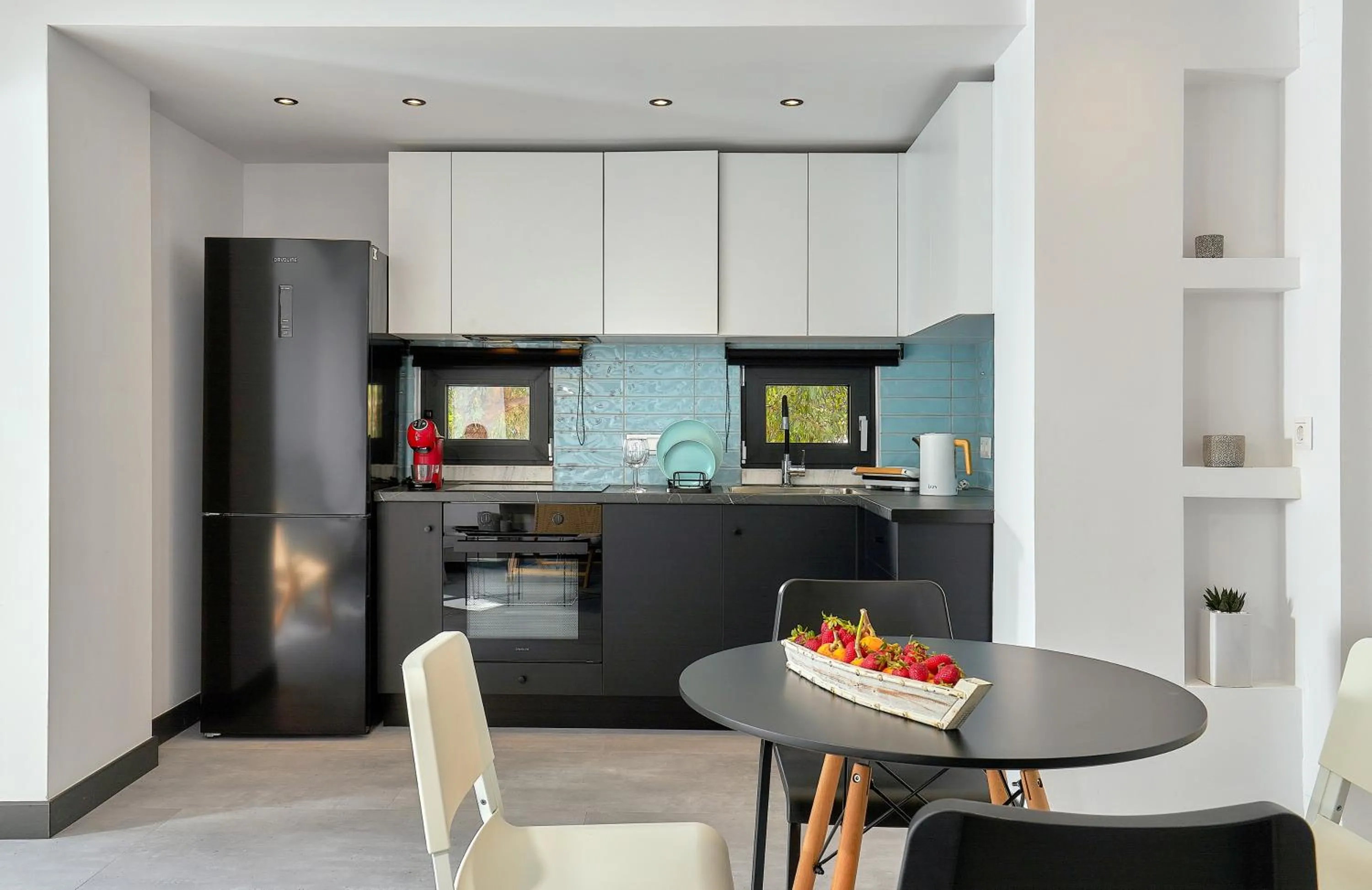 kitchen in MichELe Luxury apartments by Smaris Collection