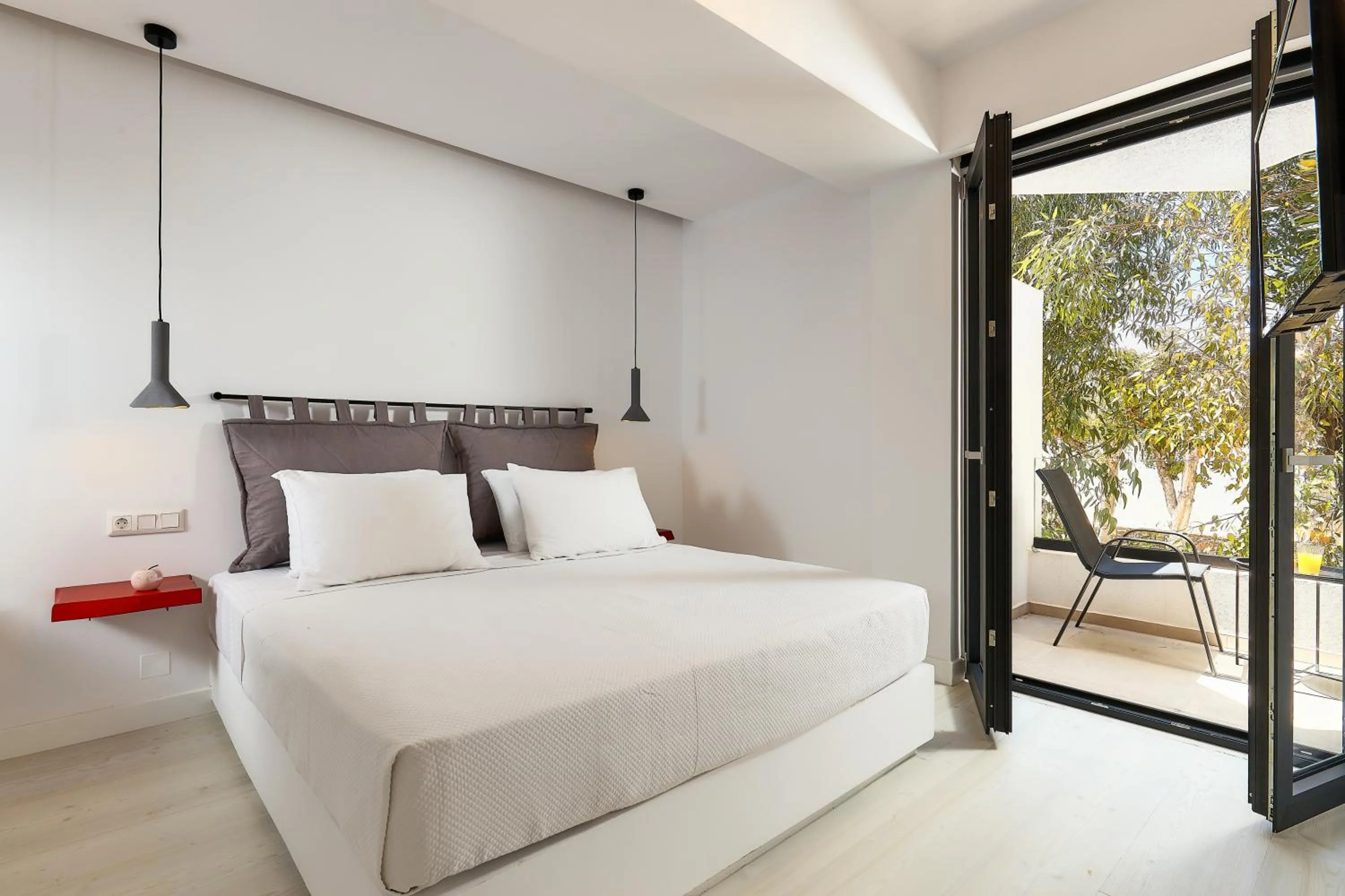 Bed in MichELe Luxury apartments by Smaris Collection