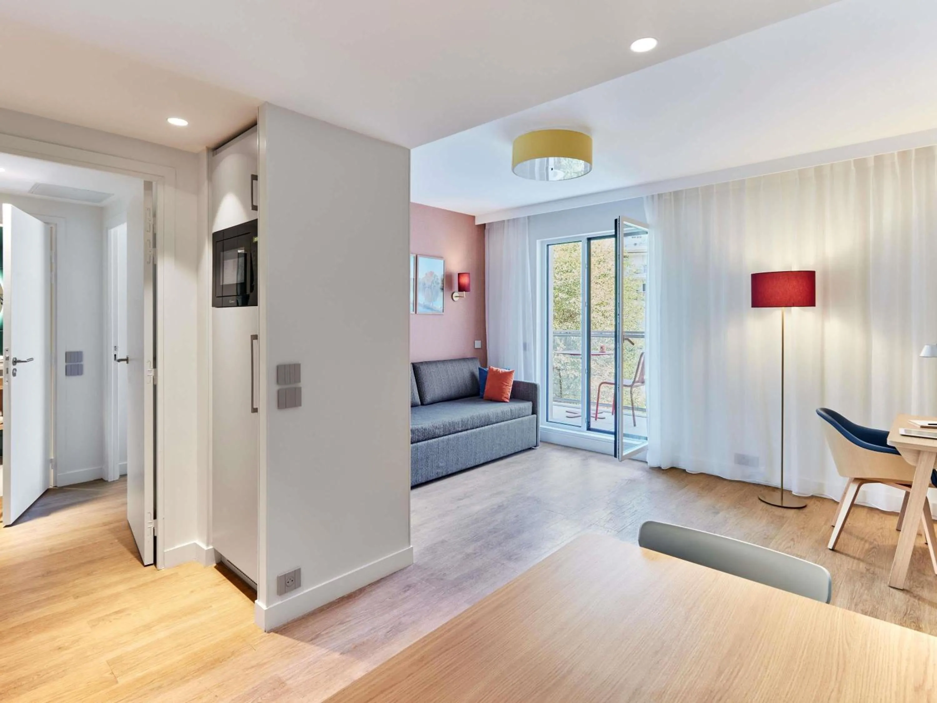 Bedroom in Aparthotel Adagio Paris Boulogne