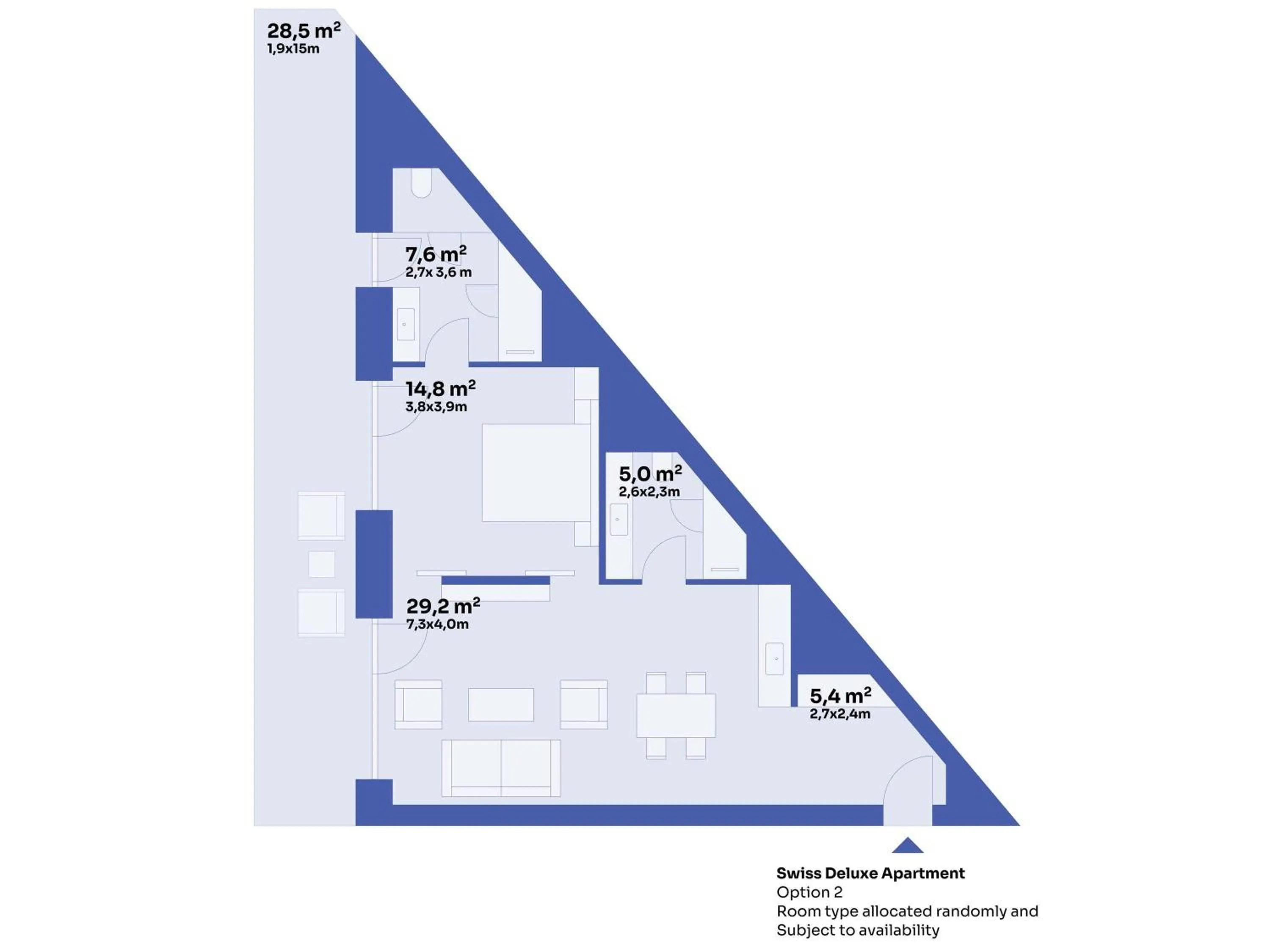 Bedroom in Swissôtel Poiana Brasov