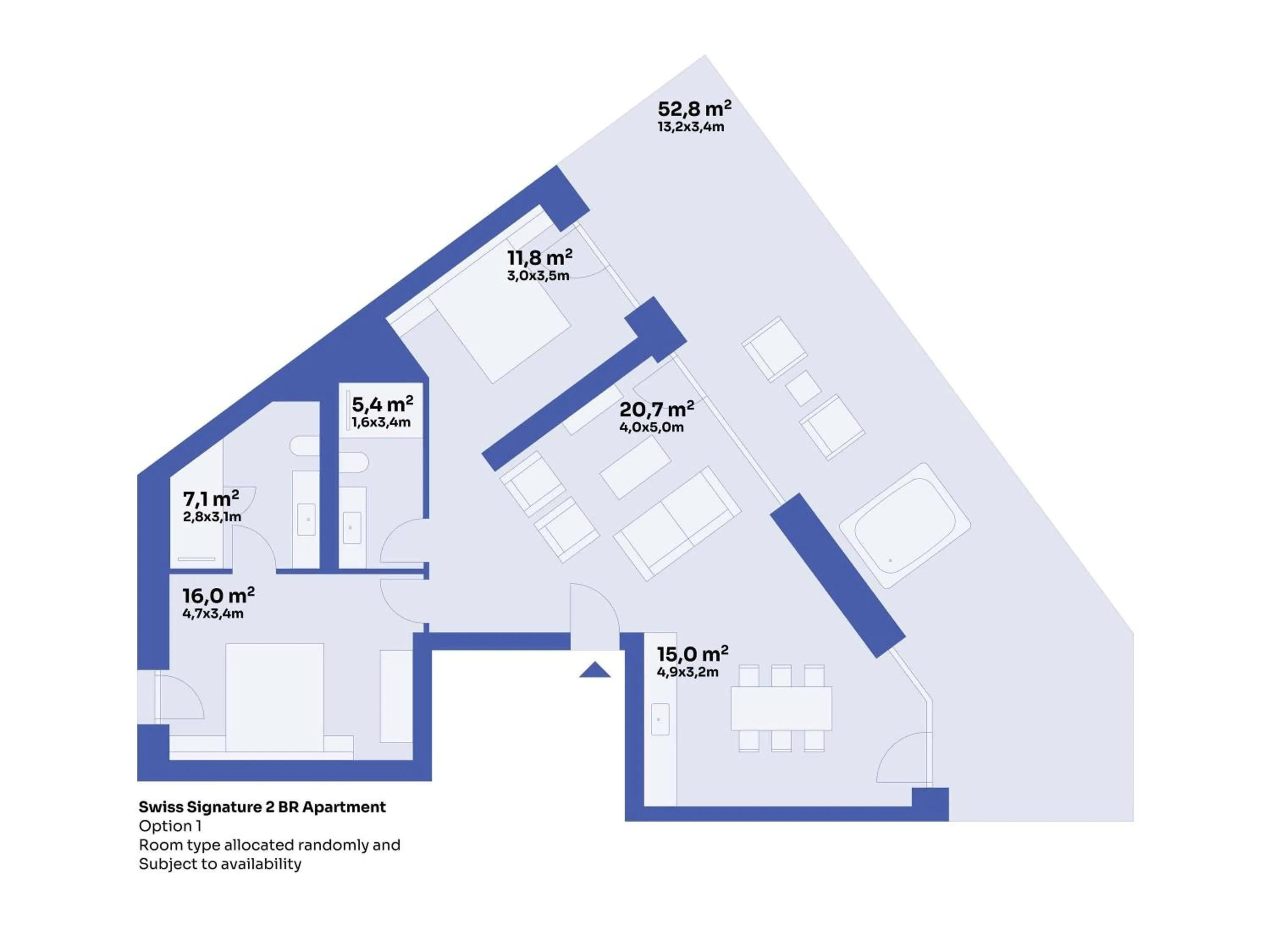 Bedroom in Swissôtel Poiana Brasov