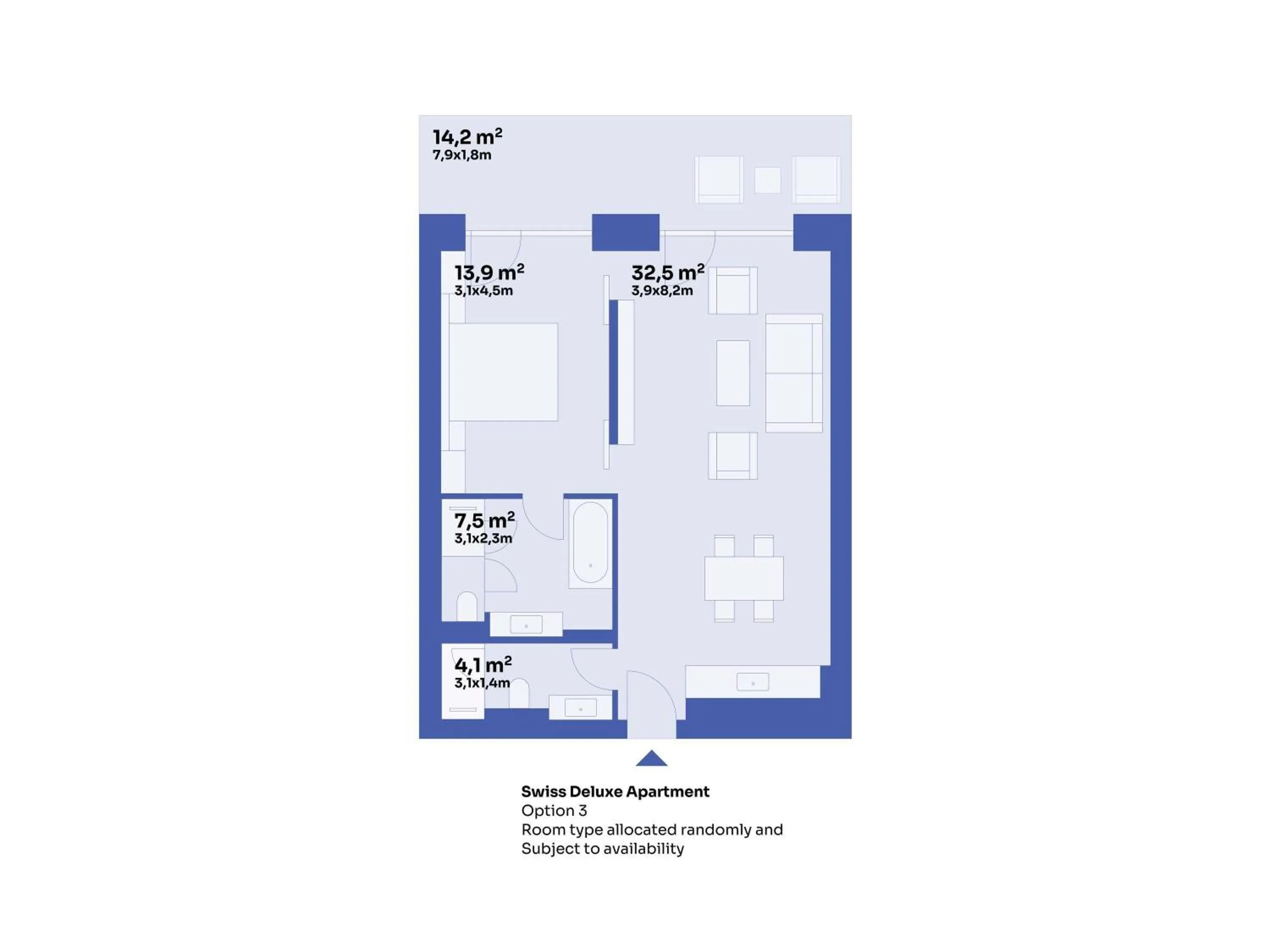 Bedroom in Swissôtel Poiana Brasov