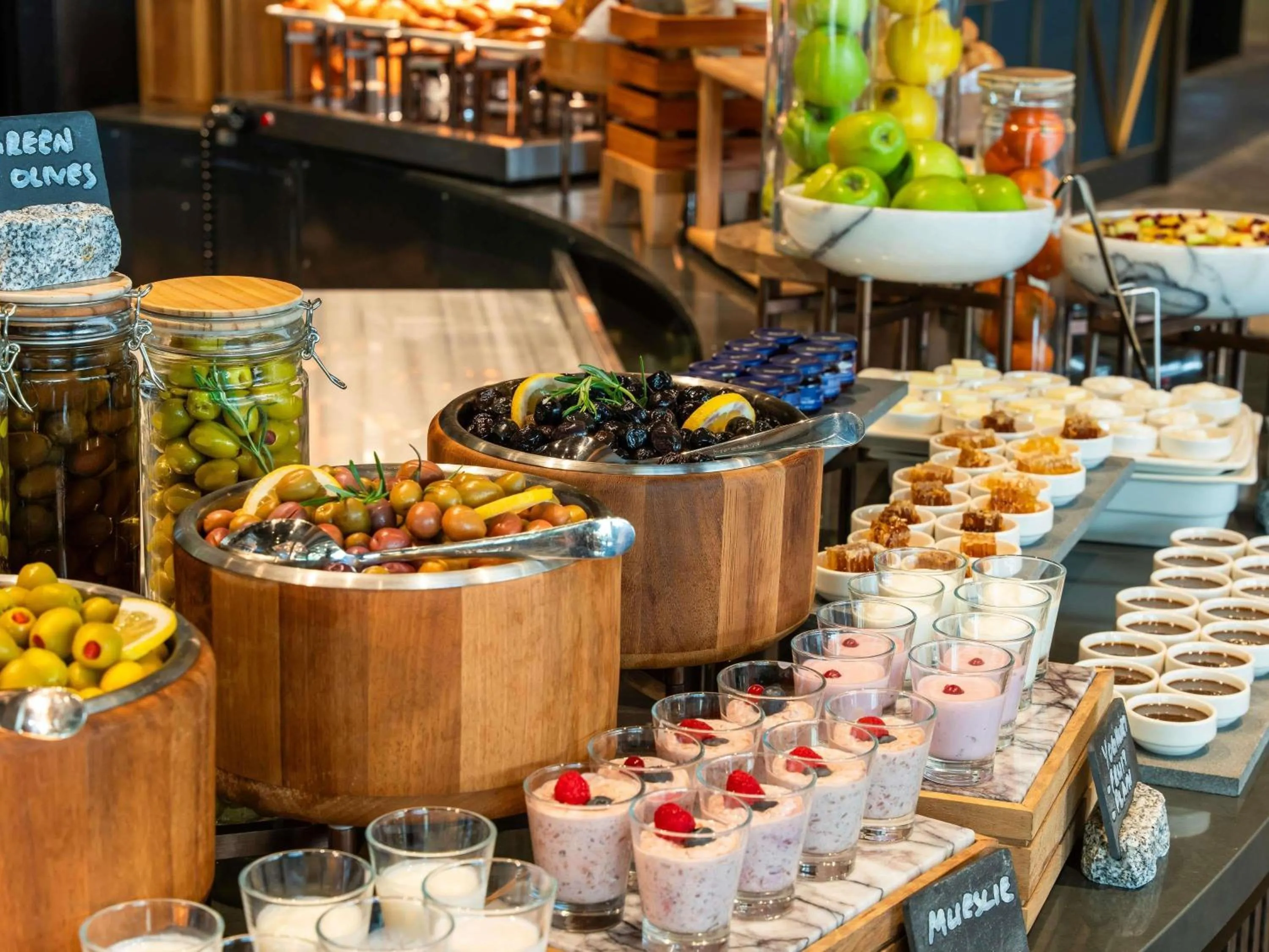 Breakfast in Mövenpick Hotel Istanbul Marmara Sea