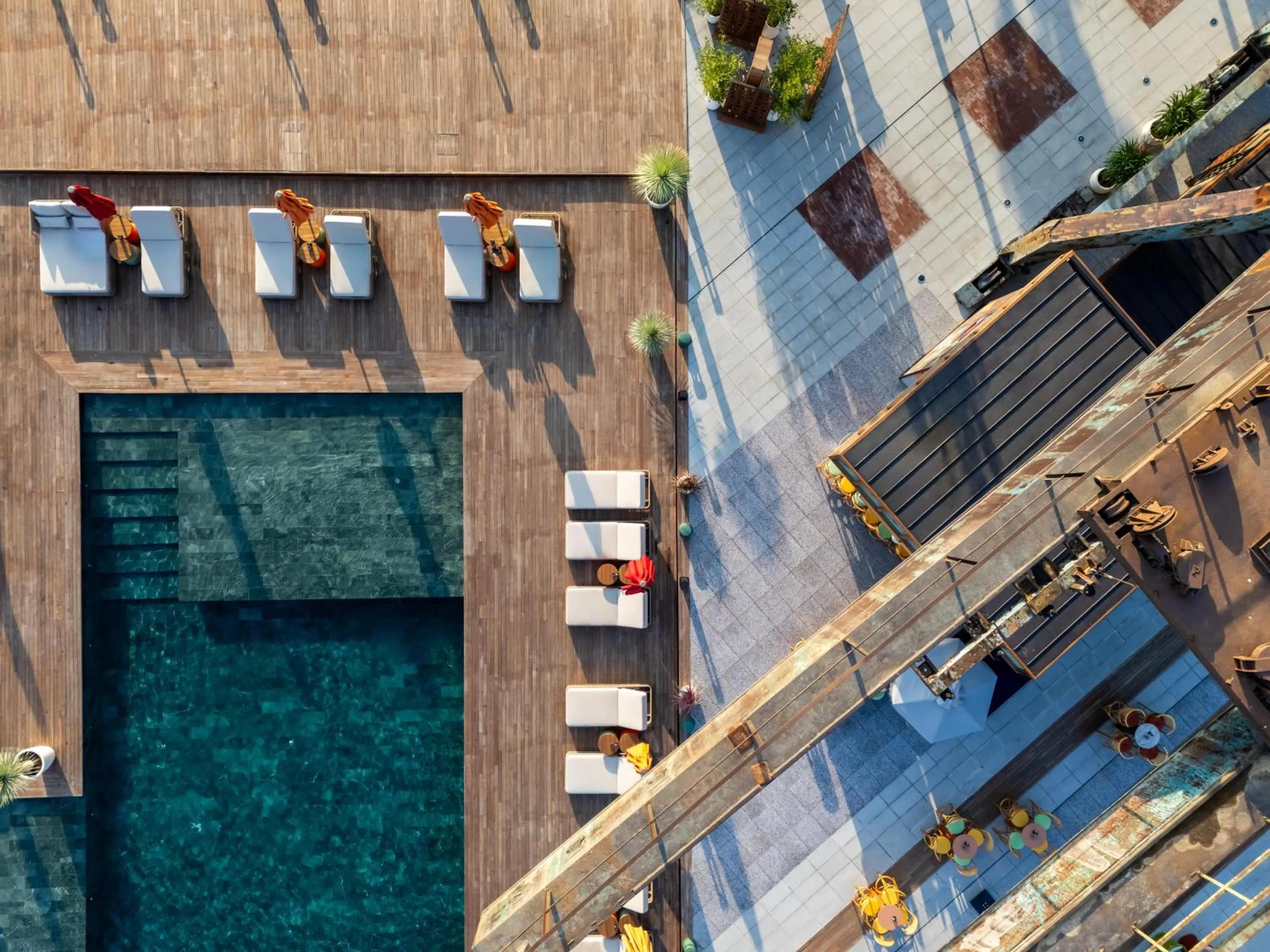 Bird's eye view in Rixos Tersane Istanbul