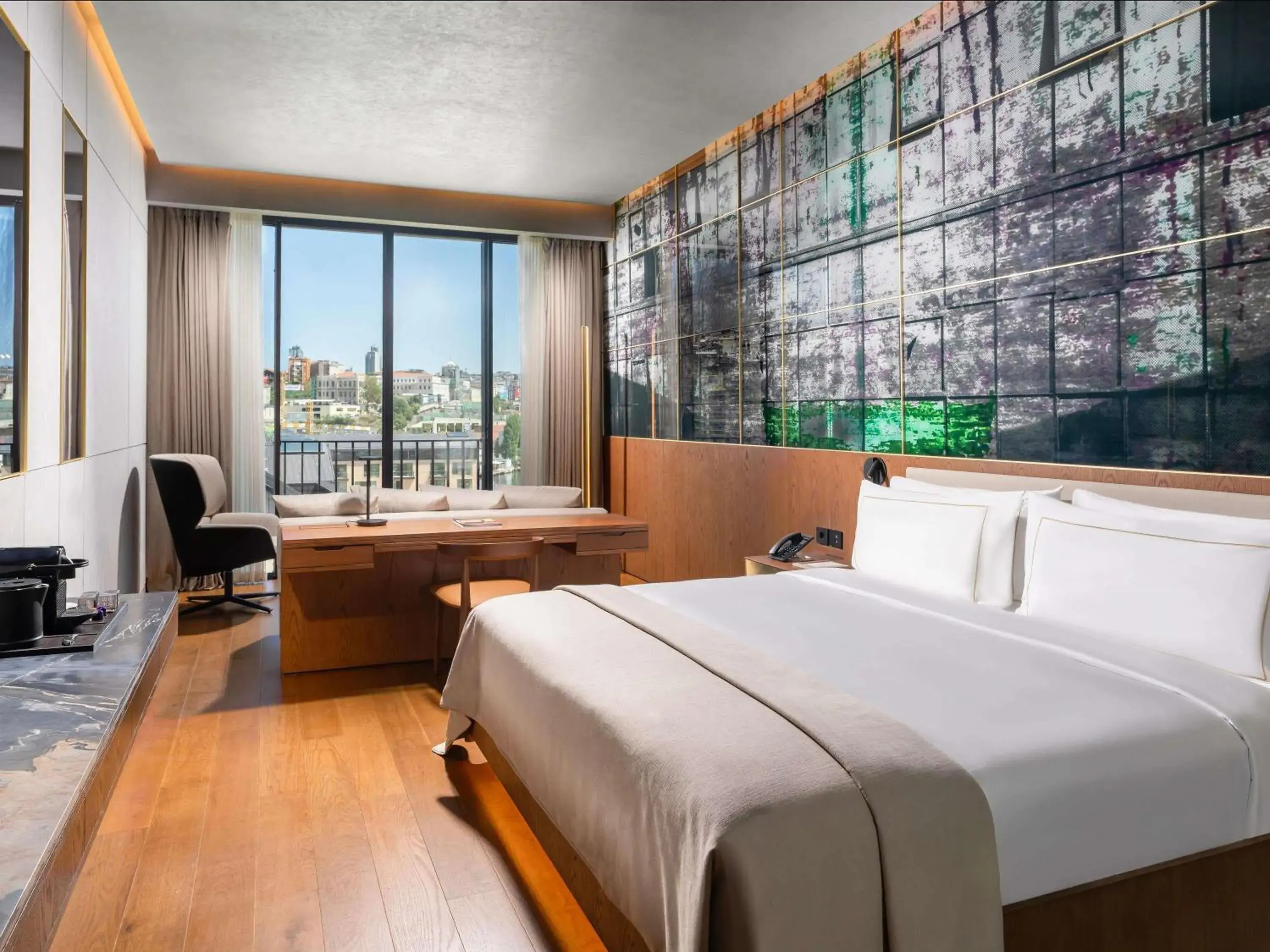 One-Bedroom Premium Suite with Partial Sea View and Balcony - Nickelodeon Play Access in Rixos Tersane Istanbul One-Bedroom Premium Suite with Partial Sea View and Balcony - Nickelodeon Play Access in Rixos Tersane Istanbul