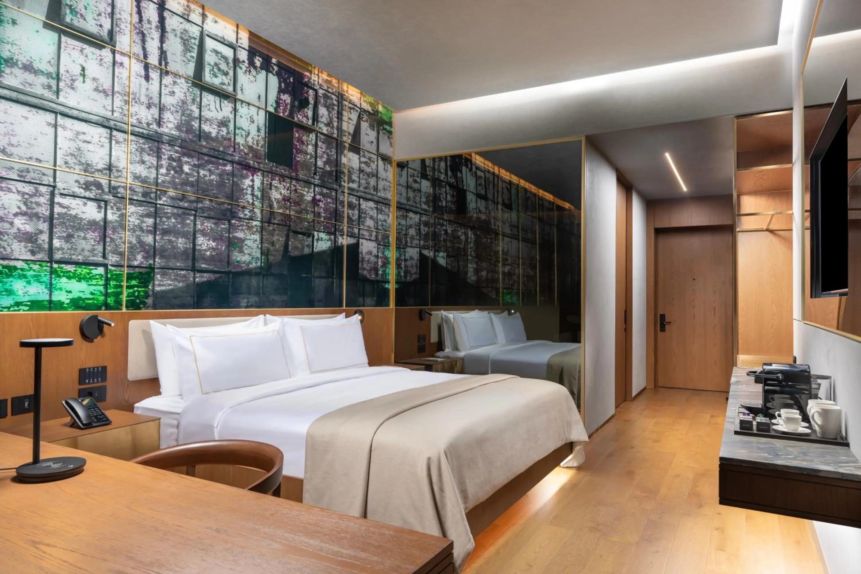 Bed in Rixos Tersane Istanbul