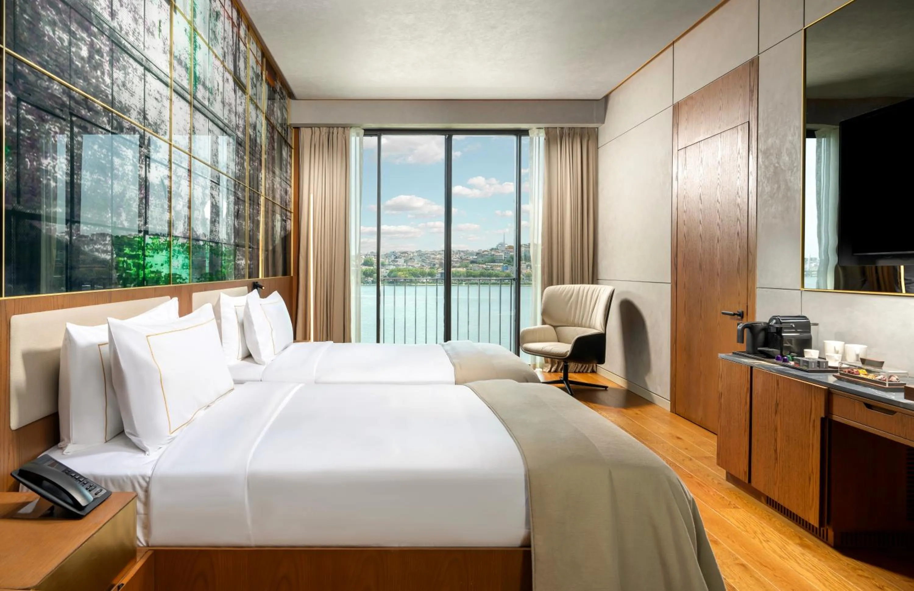 Bed in Rixos Tersane Istanbul