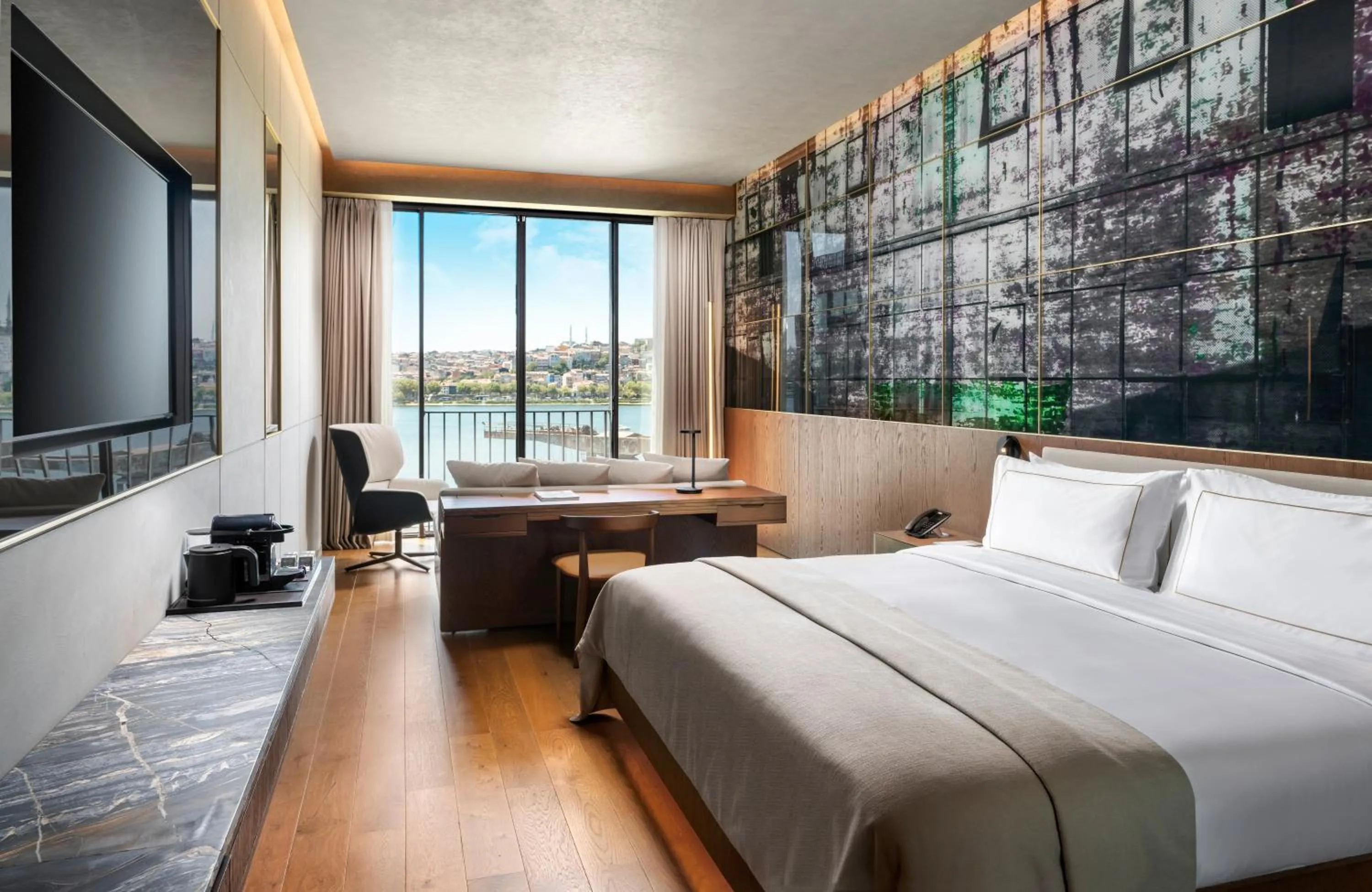 Bed in Rixos Tersane Istanbul