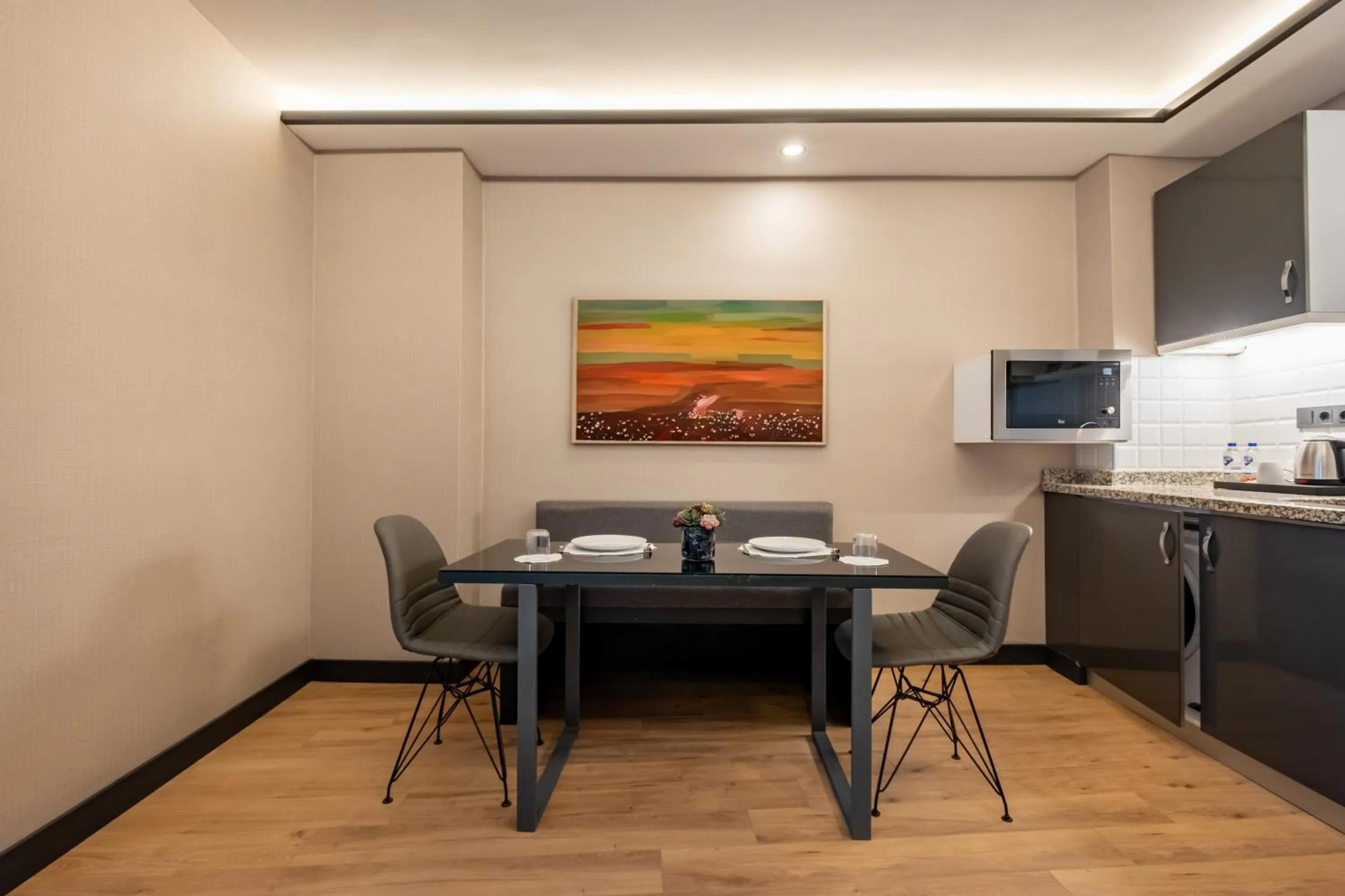 Bedroom in The Row Suites Taksim