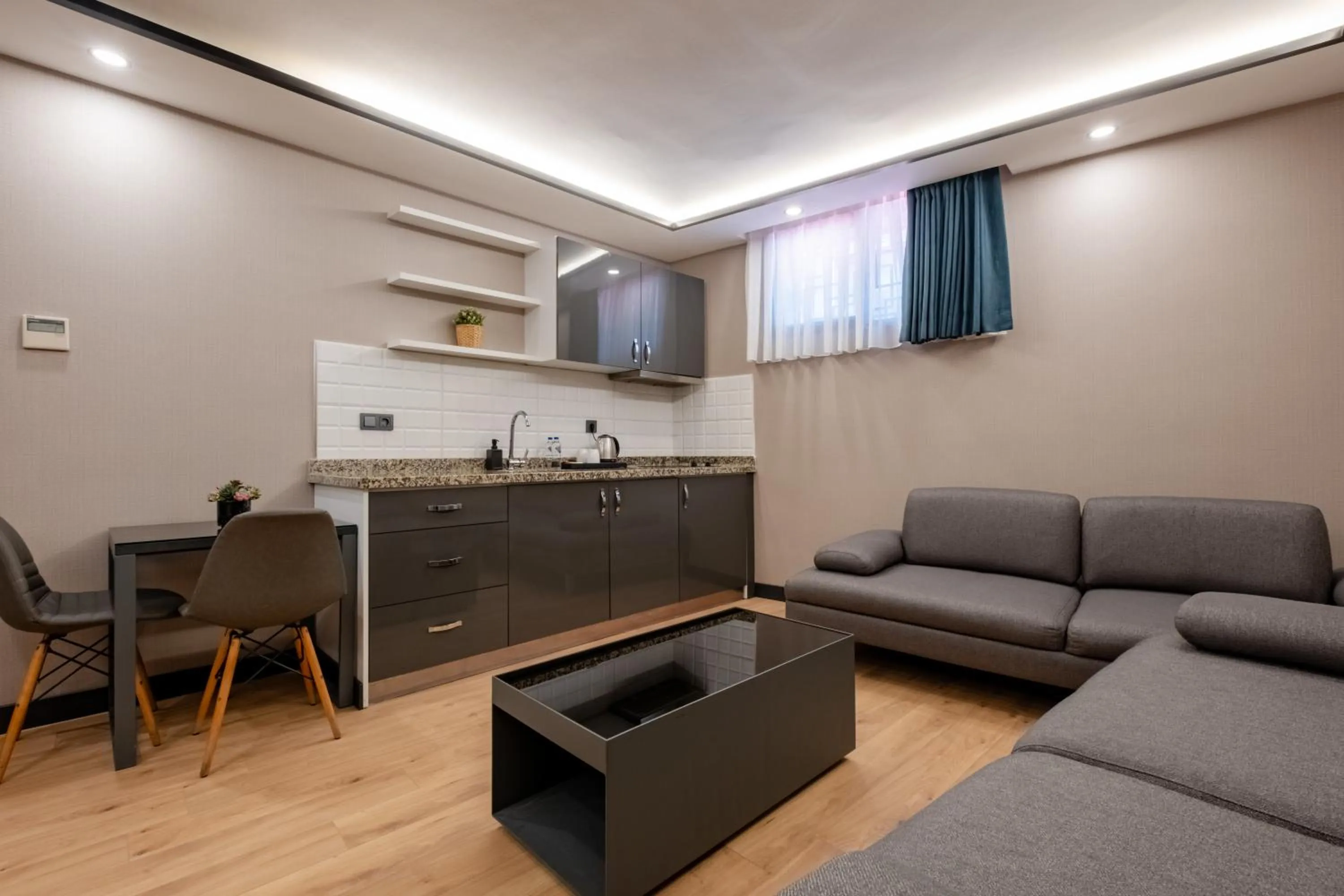 Living room in The Row Suites Taksim