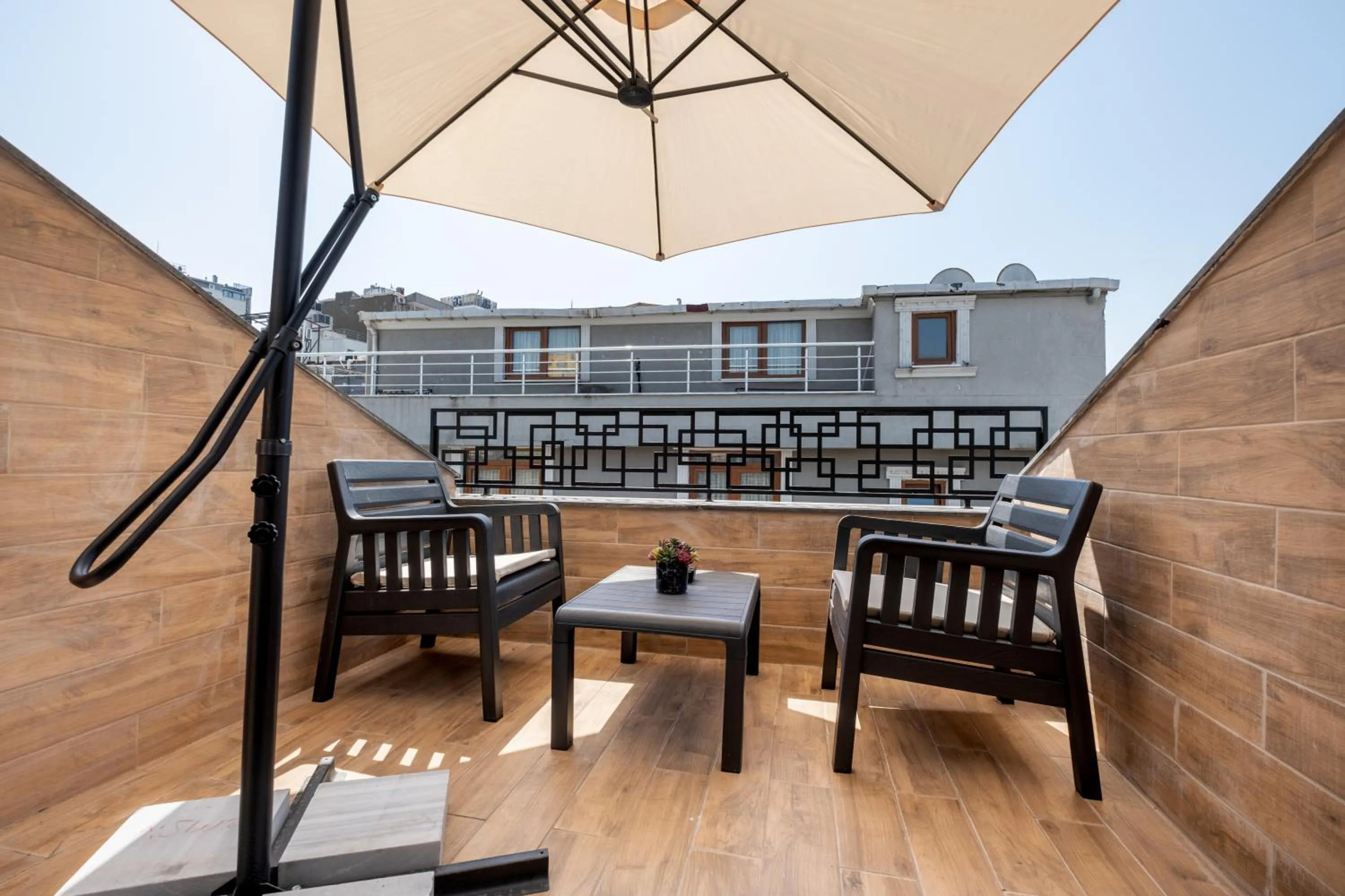 Balcony/Terrace in The Row Suites Taksim