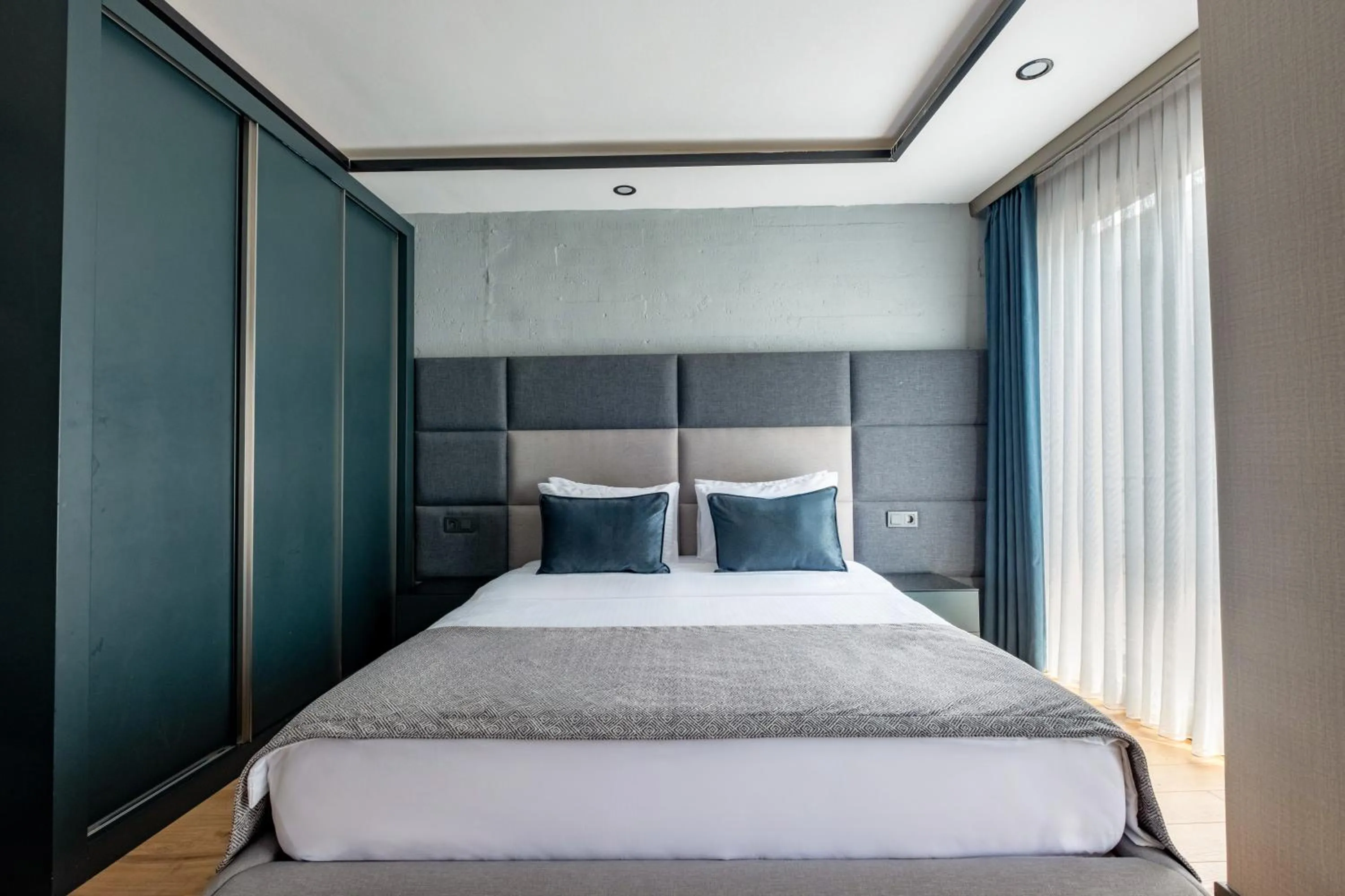 Bedroom, Bed in The Row Suites Taksim