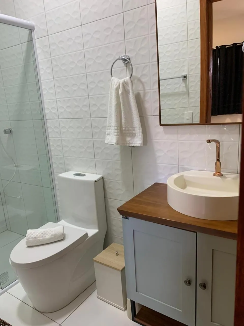 Shower in Pousada Perola da Praia