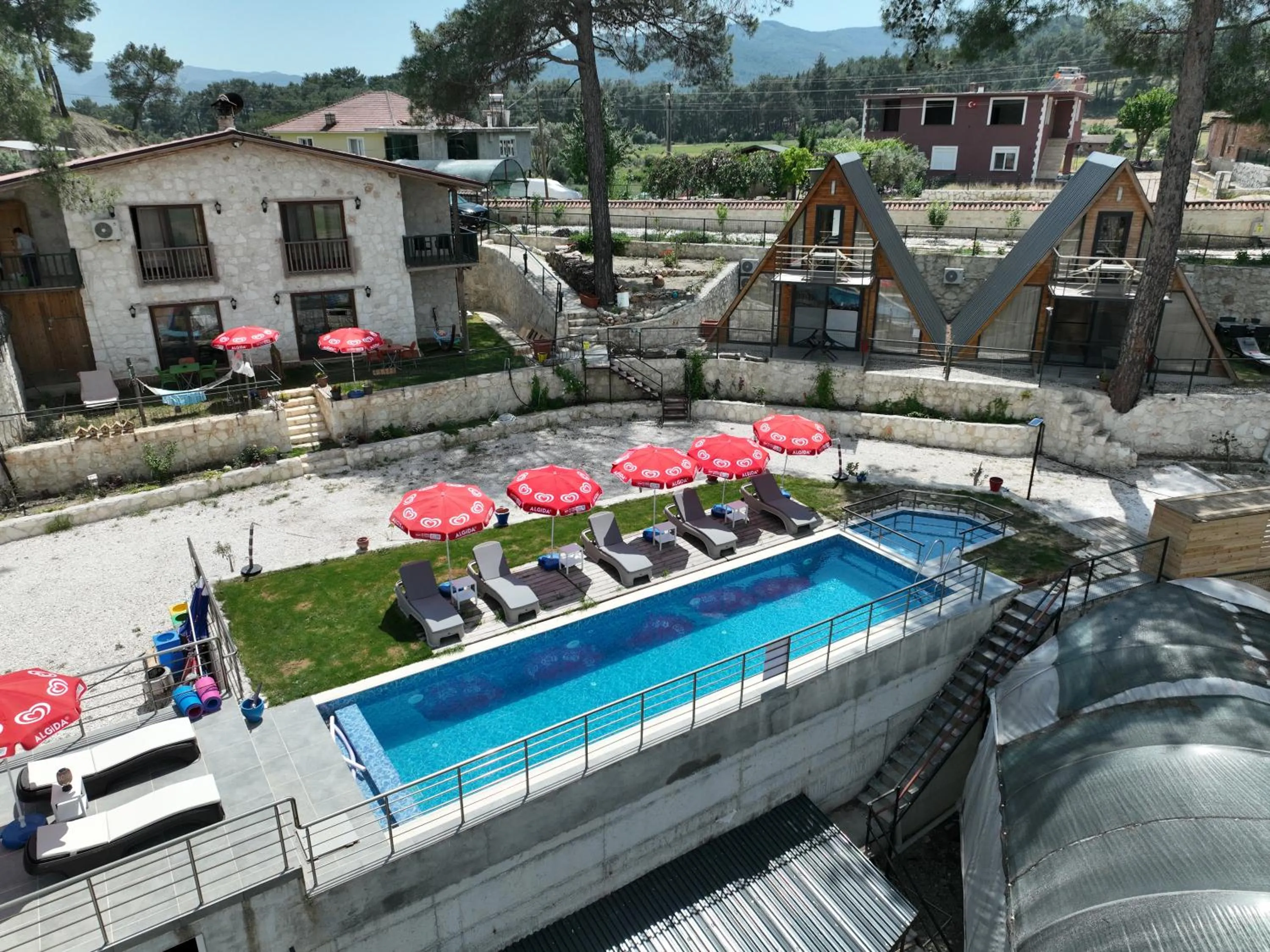 Natural landscape in Kandybos Eco Farm Village