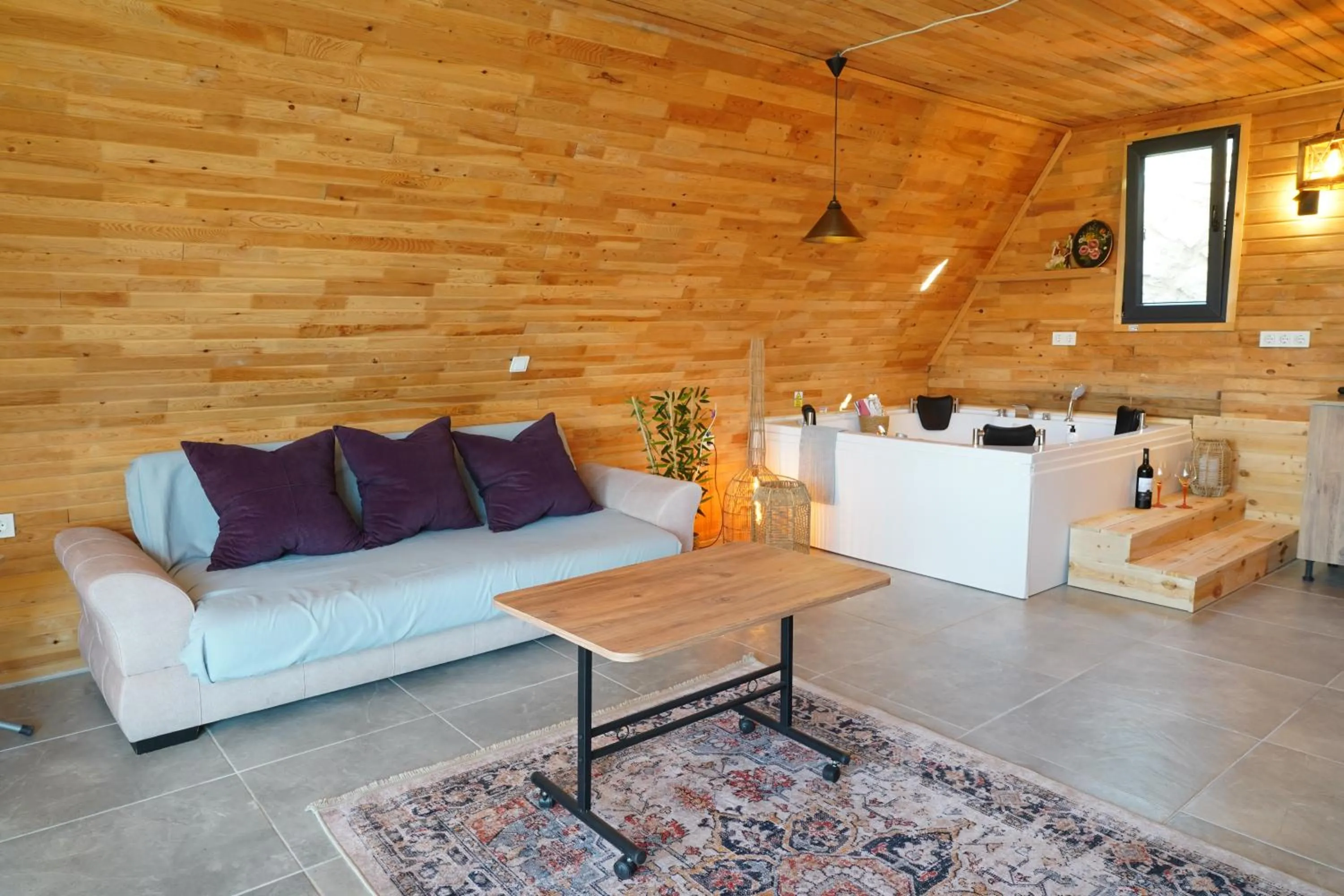 Seating area in Kandybos Eco Farm Village