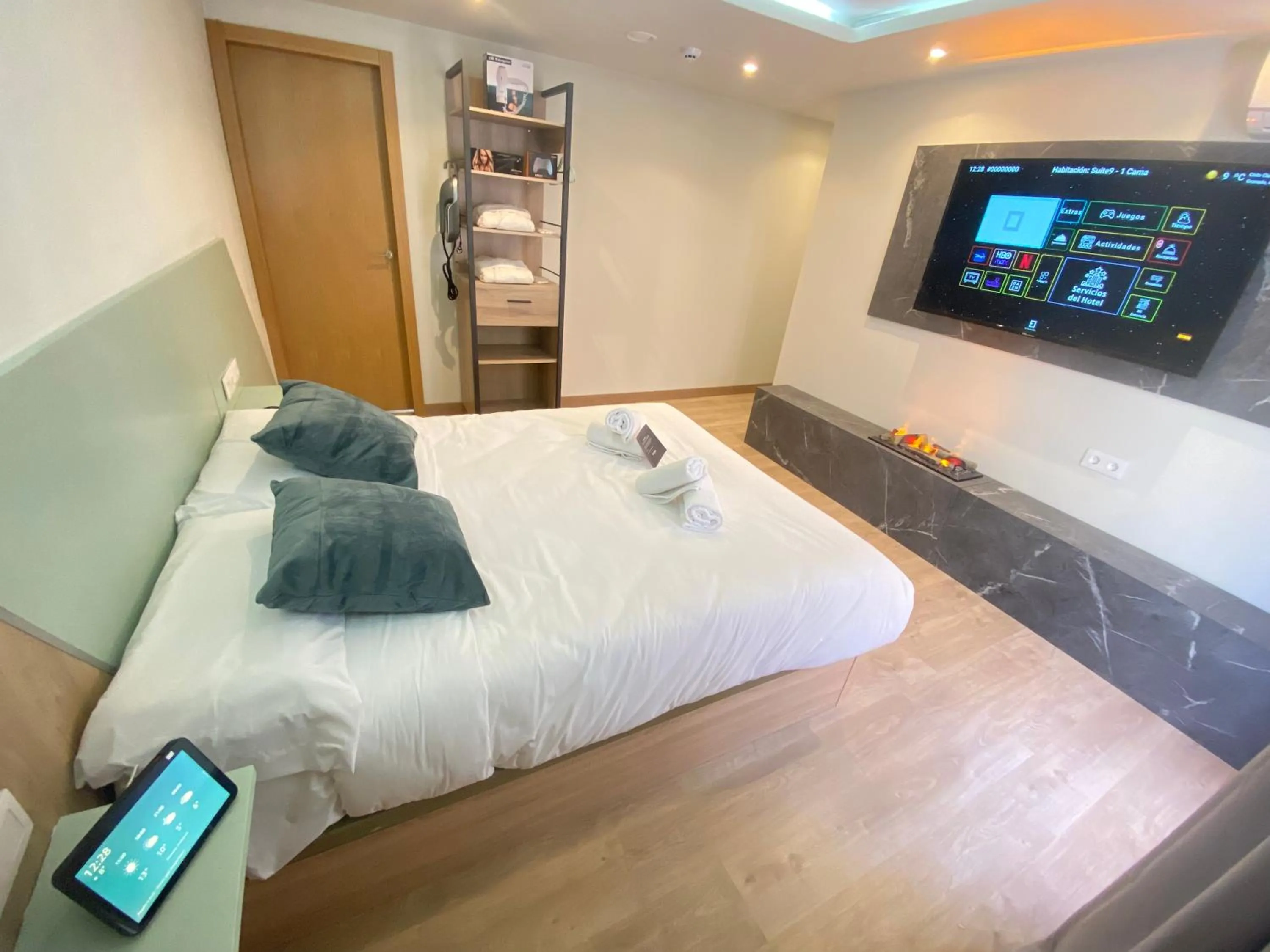 Bed in Futurotel Spa Garden