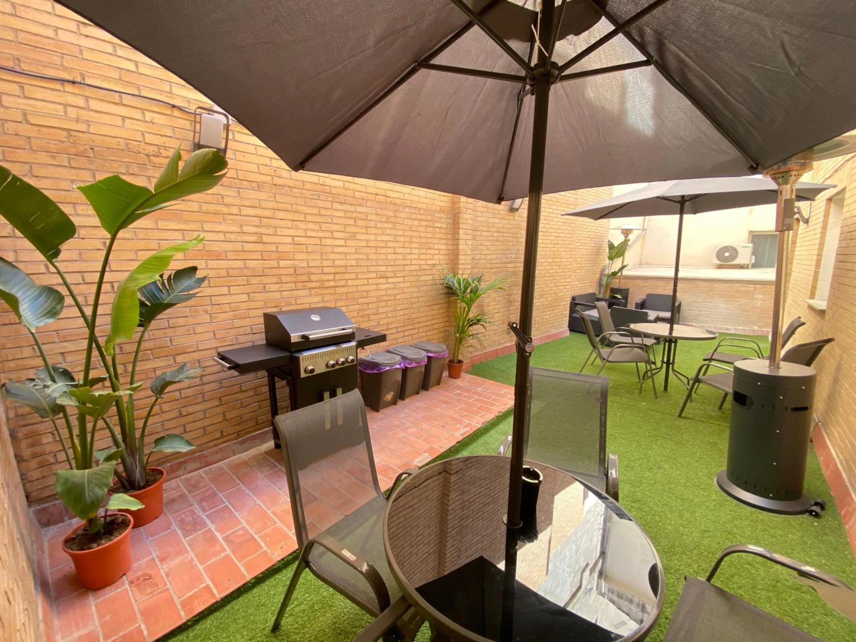 Patio in Futurotel Spa Garden