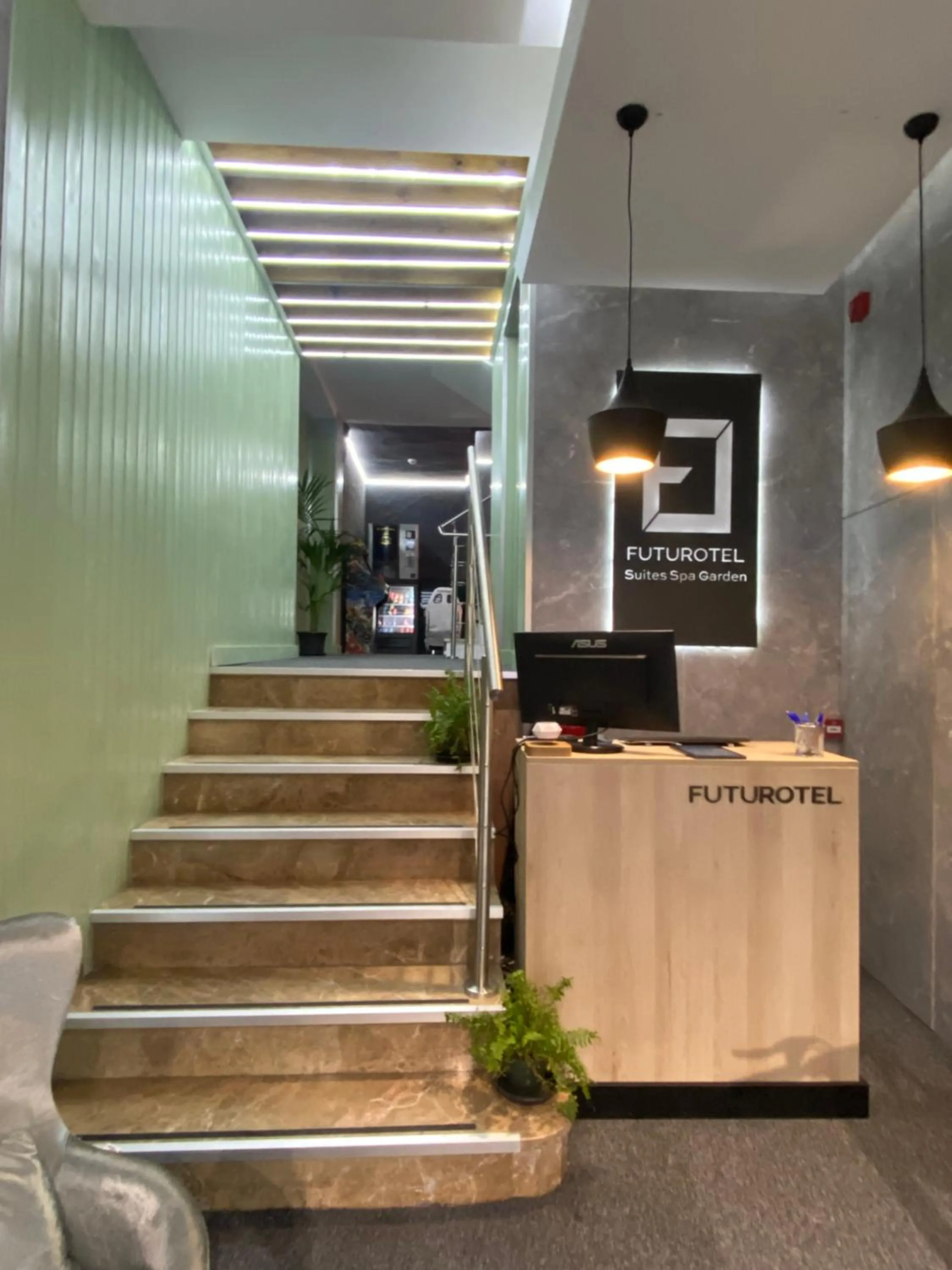 Lobby or reception in Futurotel Spa Garden