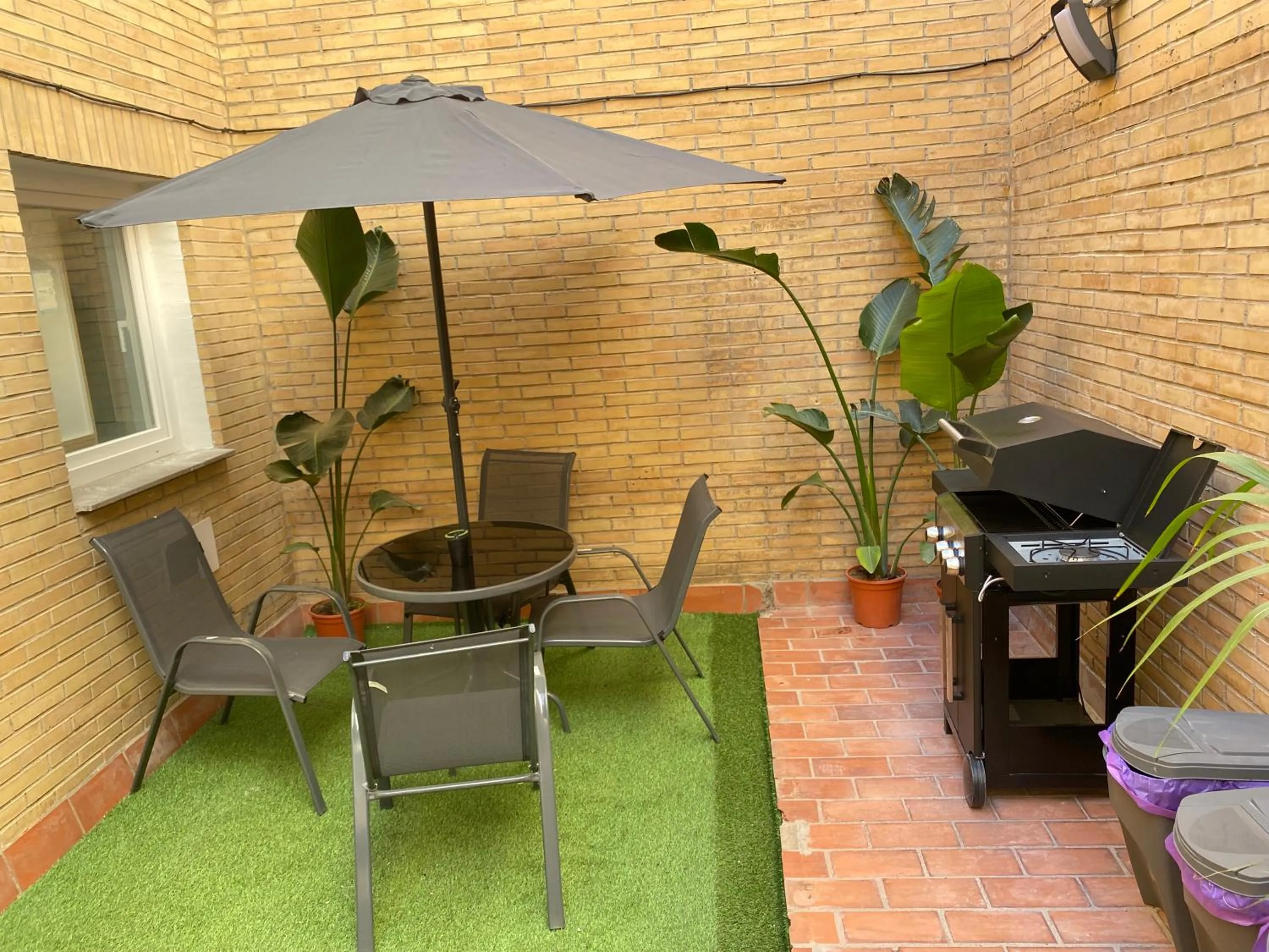 Patio in Futurotel Spa Garden