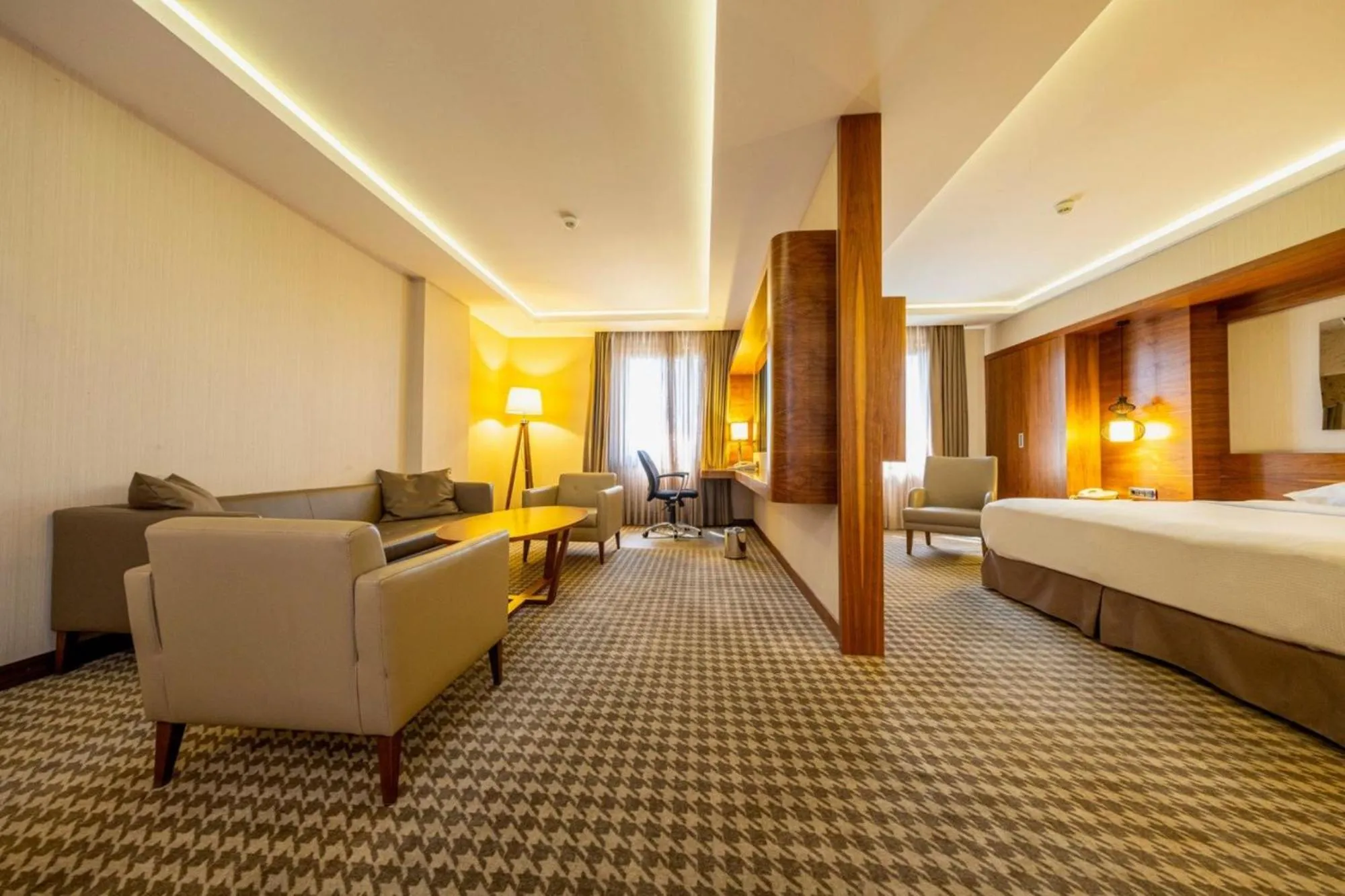 Bed in Anemon Kent Ankara Otel