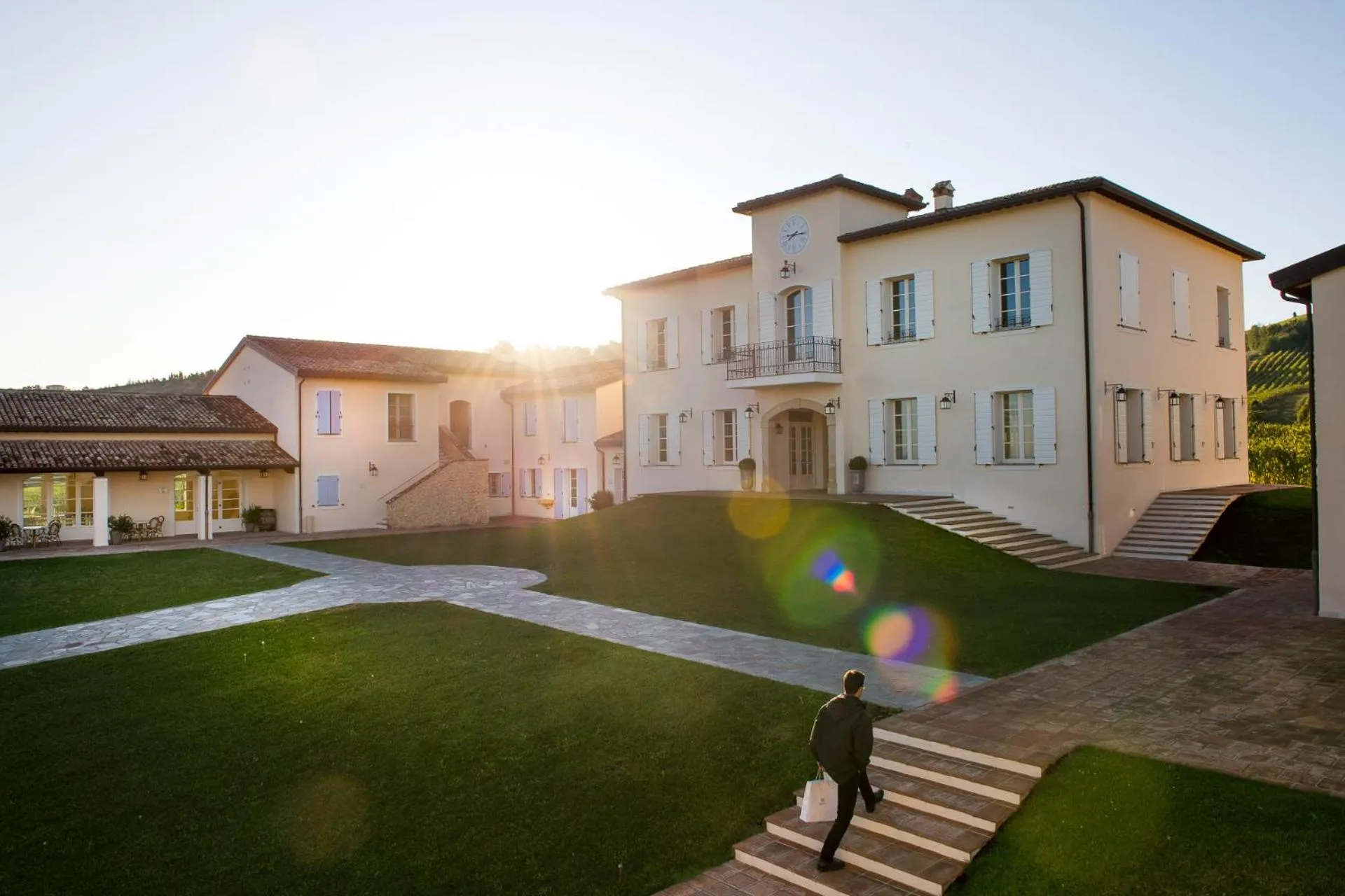 Property building in Borgo Conde Wine Resort