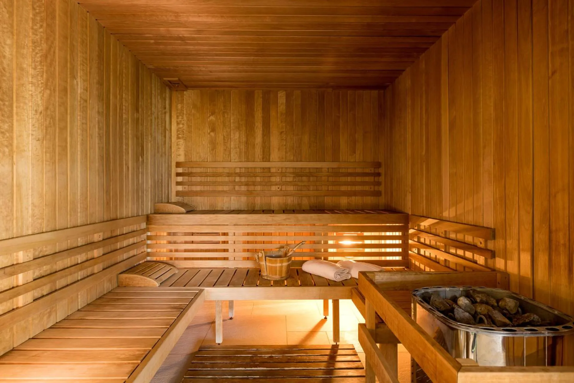 Sauna in Borgo Conde Wine Resort