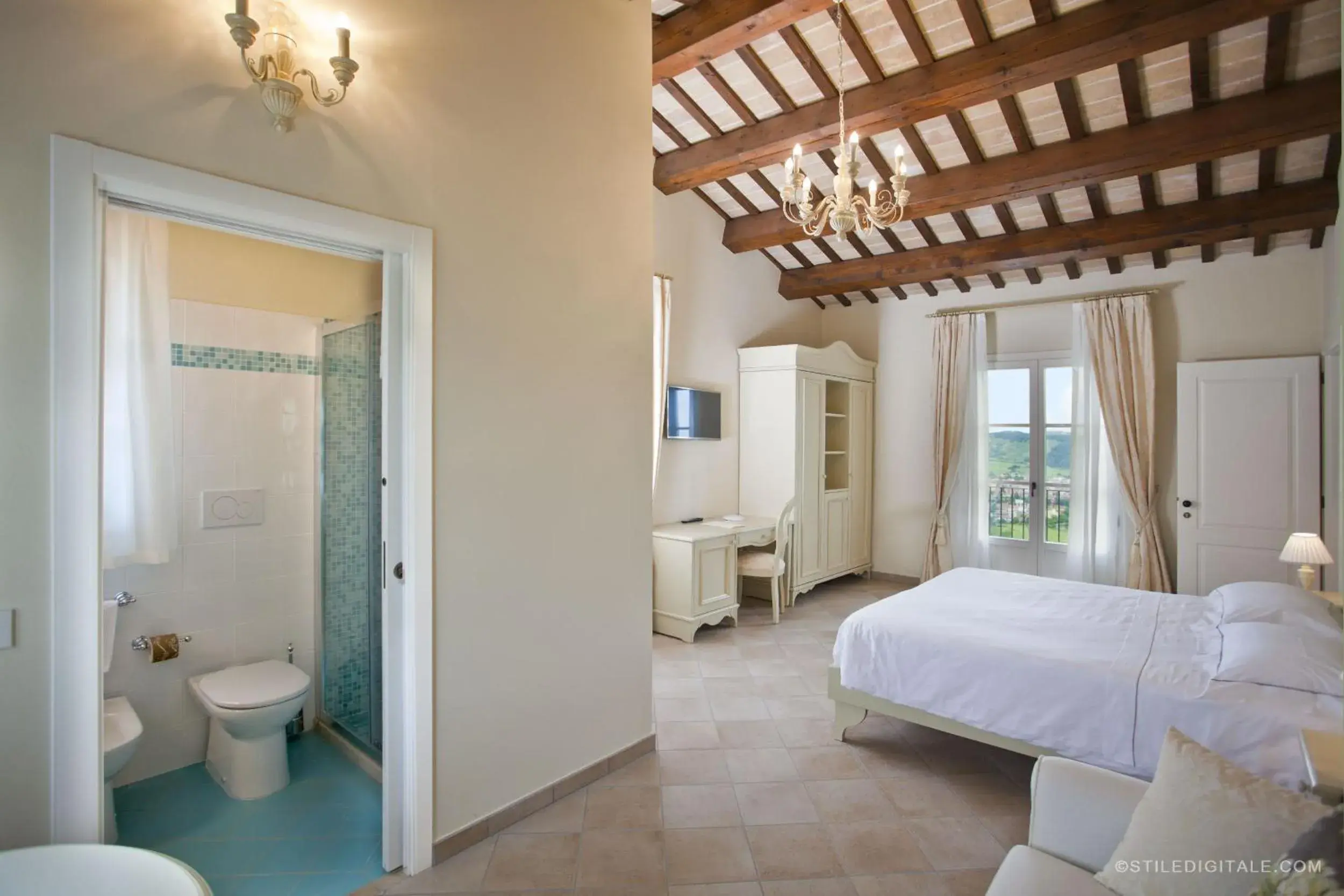 Double or Twin Room with Private Bathroom in Borgo Conde Wine Resort Double or Twin Room with Private Bathroom in Borgo Conde Wine Resort