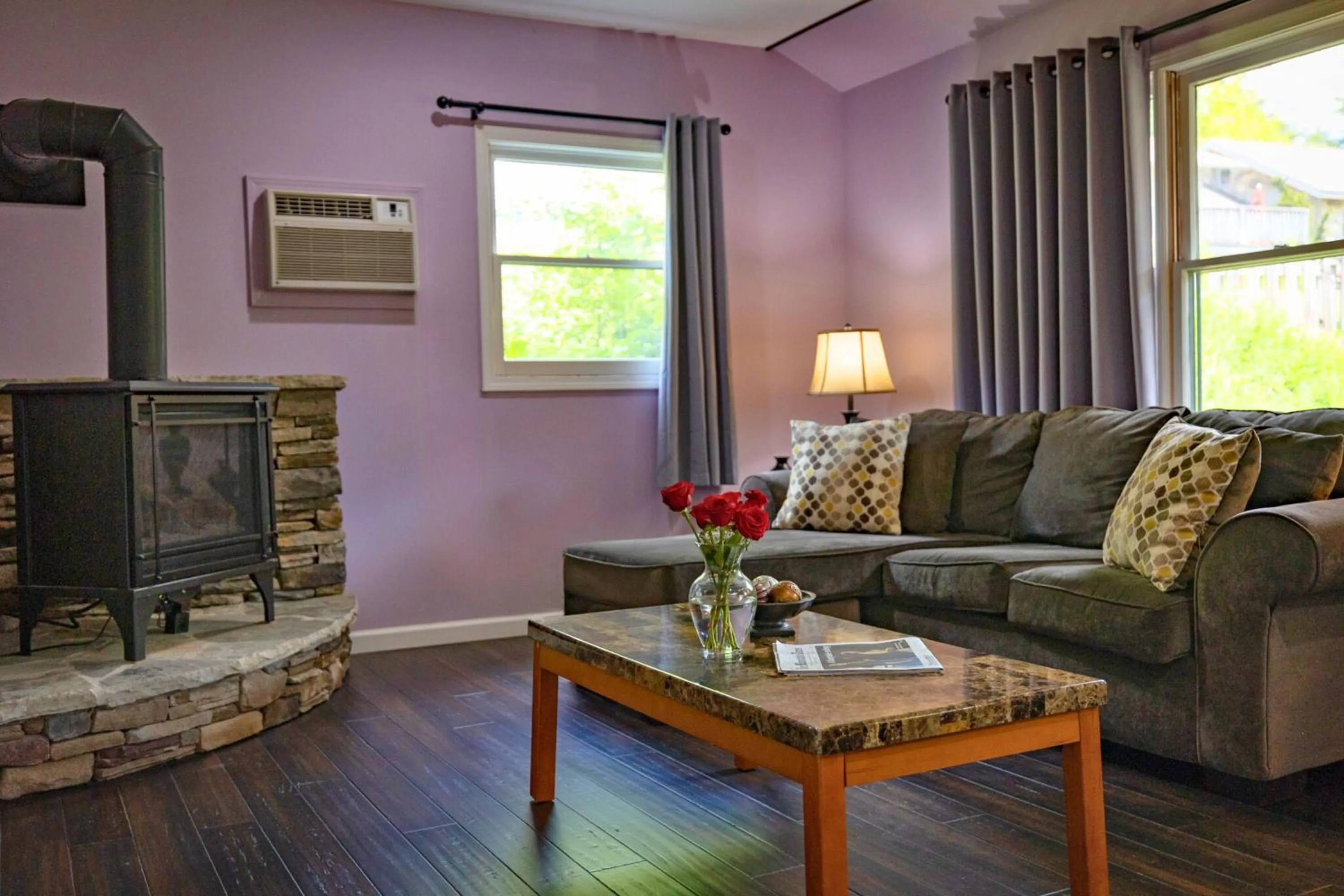 Living room in Blowing Rock Inn